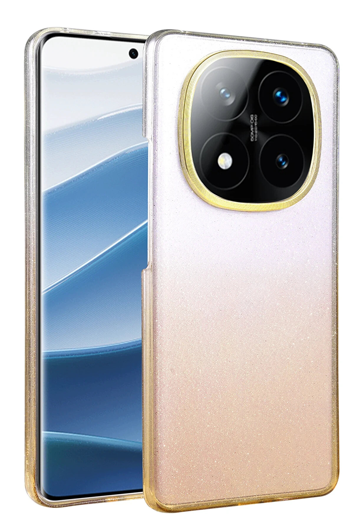 Buti̇k Harmonyaura Xi̇aomi̇ Redmi̇ Note 14 Pro 5G Glossy Kapak - &Ccedil;&ouml;l Ti̇tanyum