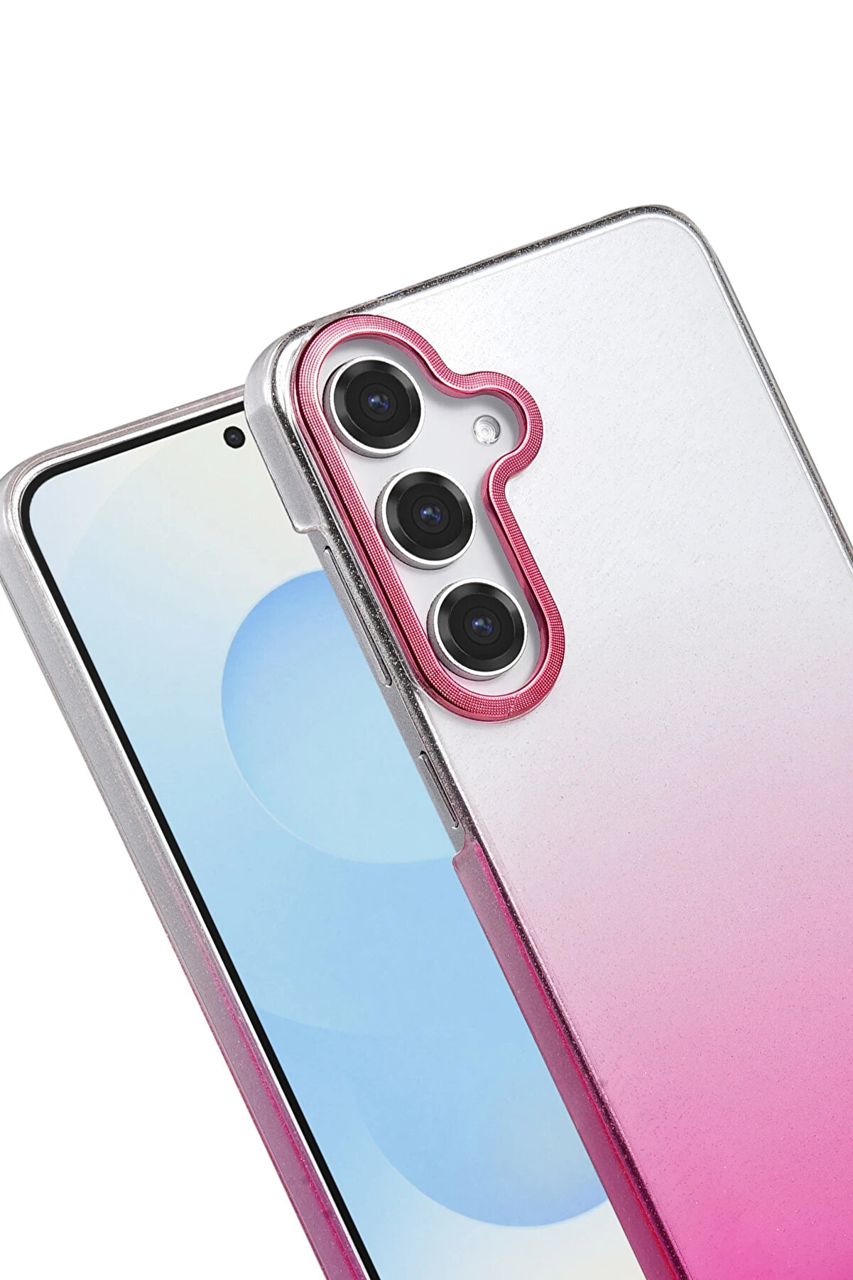 Buti̇k Harmonyaura Samsung Galaxy A25 5G Glossy Kapak - Si̇yah