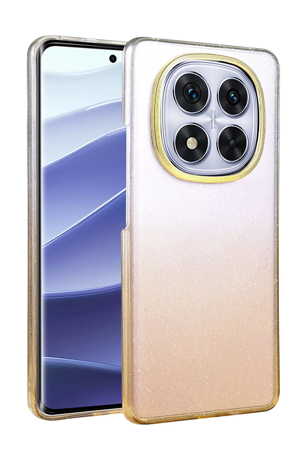 Buti̇k Harmonyaura Xi̇aomi̇ Redmi̇ Note 14 Pro 4G Glossy Kapak - &Ccedil;&ouml;l Ti̇tanyum