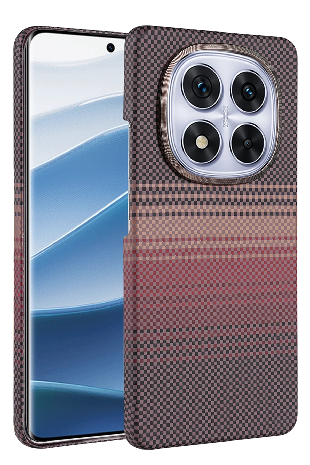 Buti̇k Harmonyaura Xi̇aomi̇ Redmi̇ Note 14 Pro Plus Vega Magsafe Kapak - &Ccedil;&ouml;l Ti̇tanyum