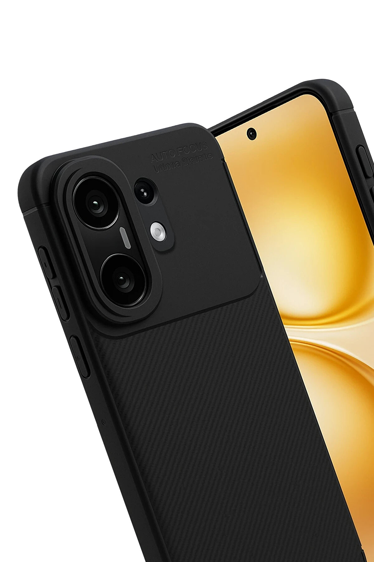 Buti̇k Harmonyaura Vi̇vo X200 Fe Auto Focus Karbon Kapak - Si̇yah