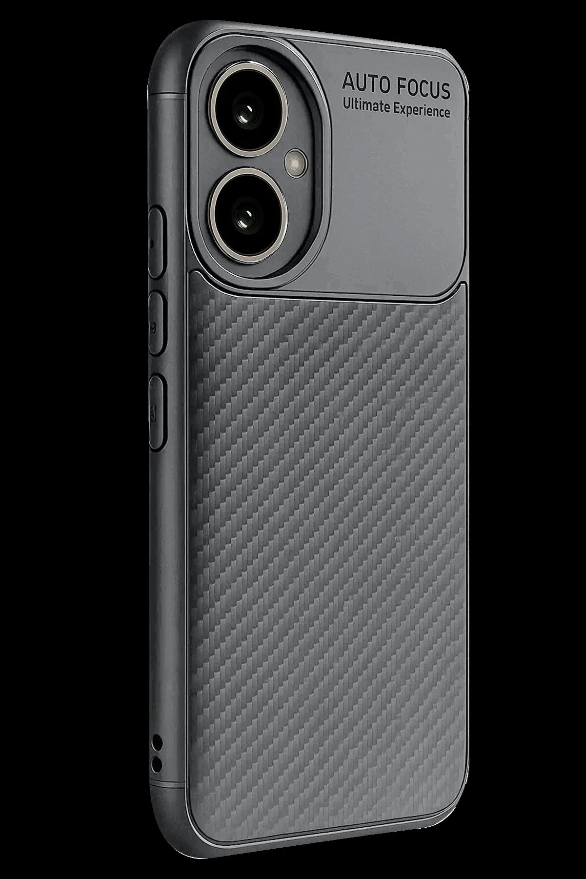 Buti̇k Harmonyaura Honor 400 Kılıf Auto Focus Karbon Kapak - Gri̇