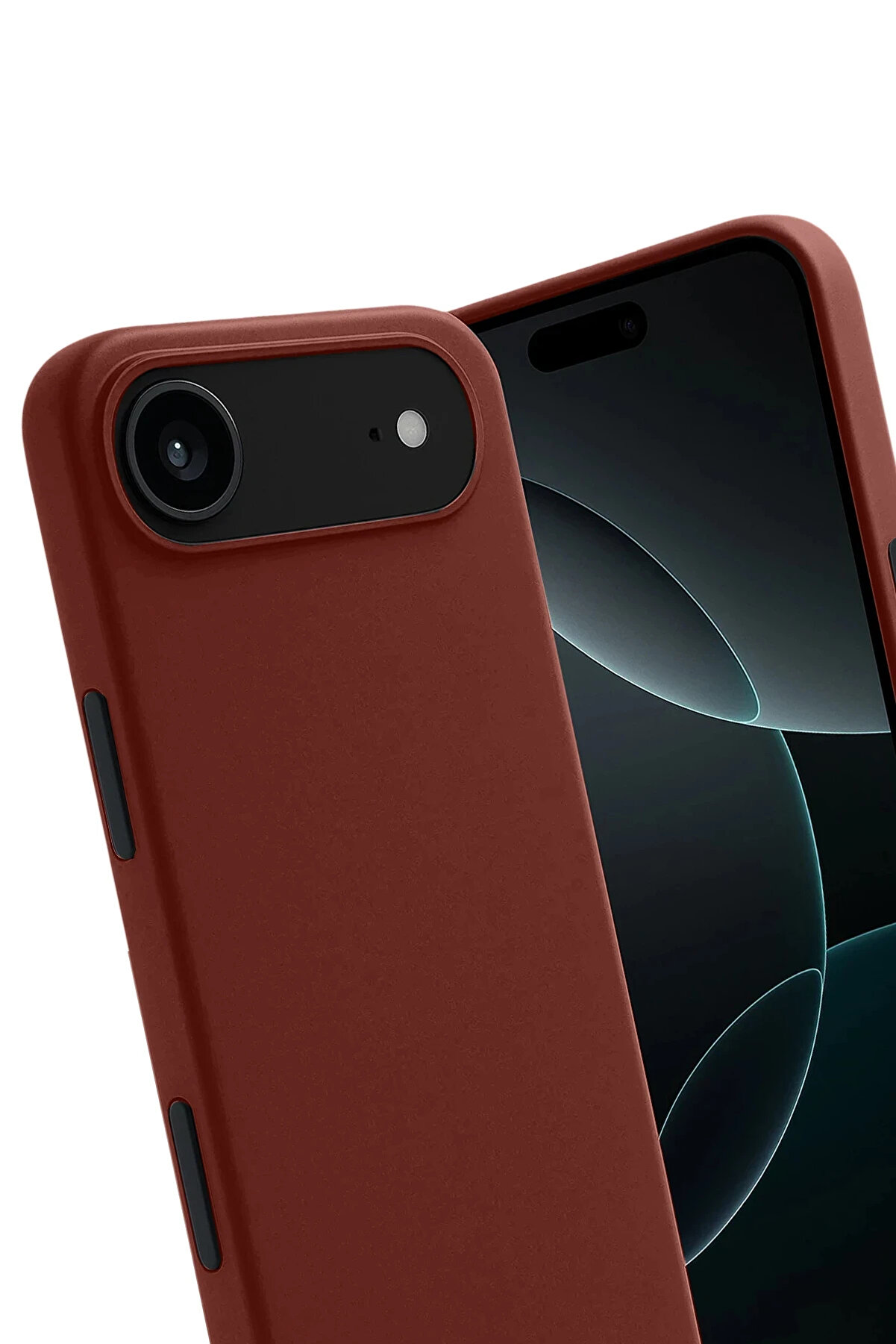 Buti̇k Harmonyaura Apple İphone 17 Ai̇r Fi̇rst Si̇li̇kon - Bordo