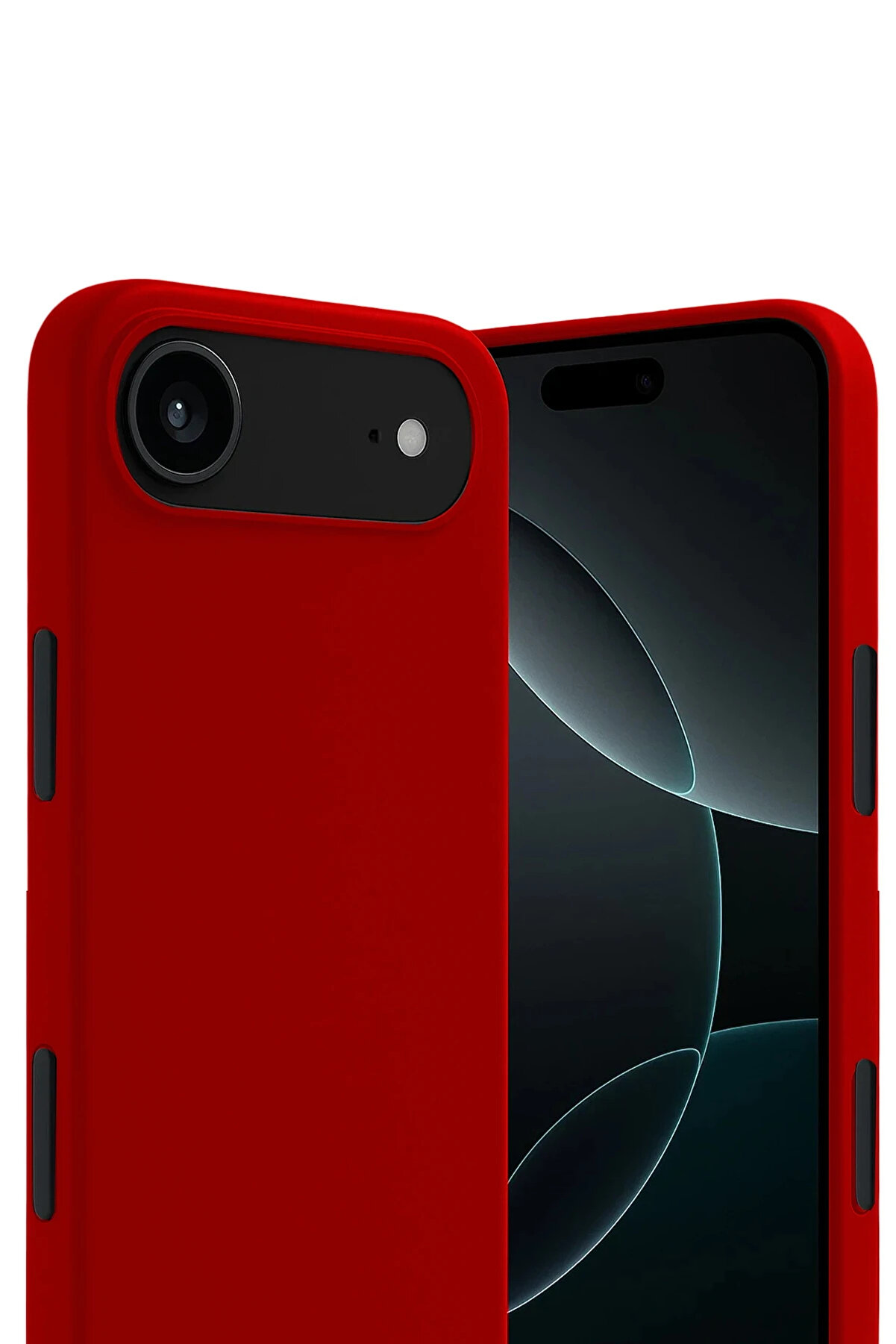 Harmonyaura Apple İphone 17 Ai̇r Fi̇rst Si̇li̇kon - Kırmızı