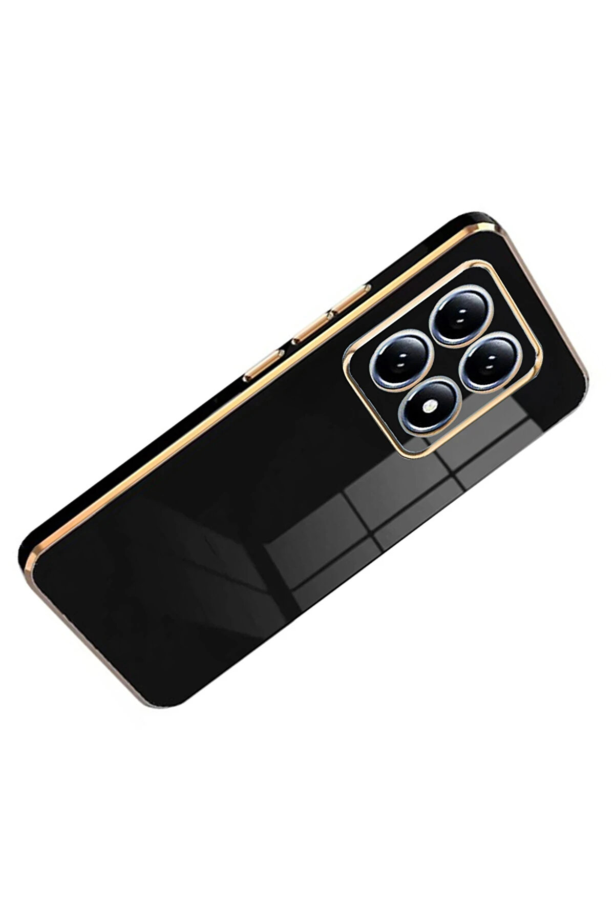 Buti̇k Harmonyaura Xi̇aomi̇ Mi̇ 14T Pro Volet Si̇li̇kon - Si̇yah