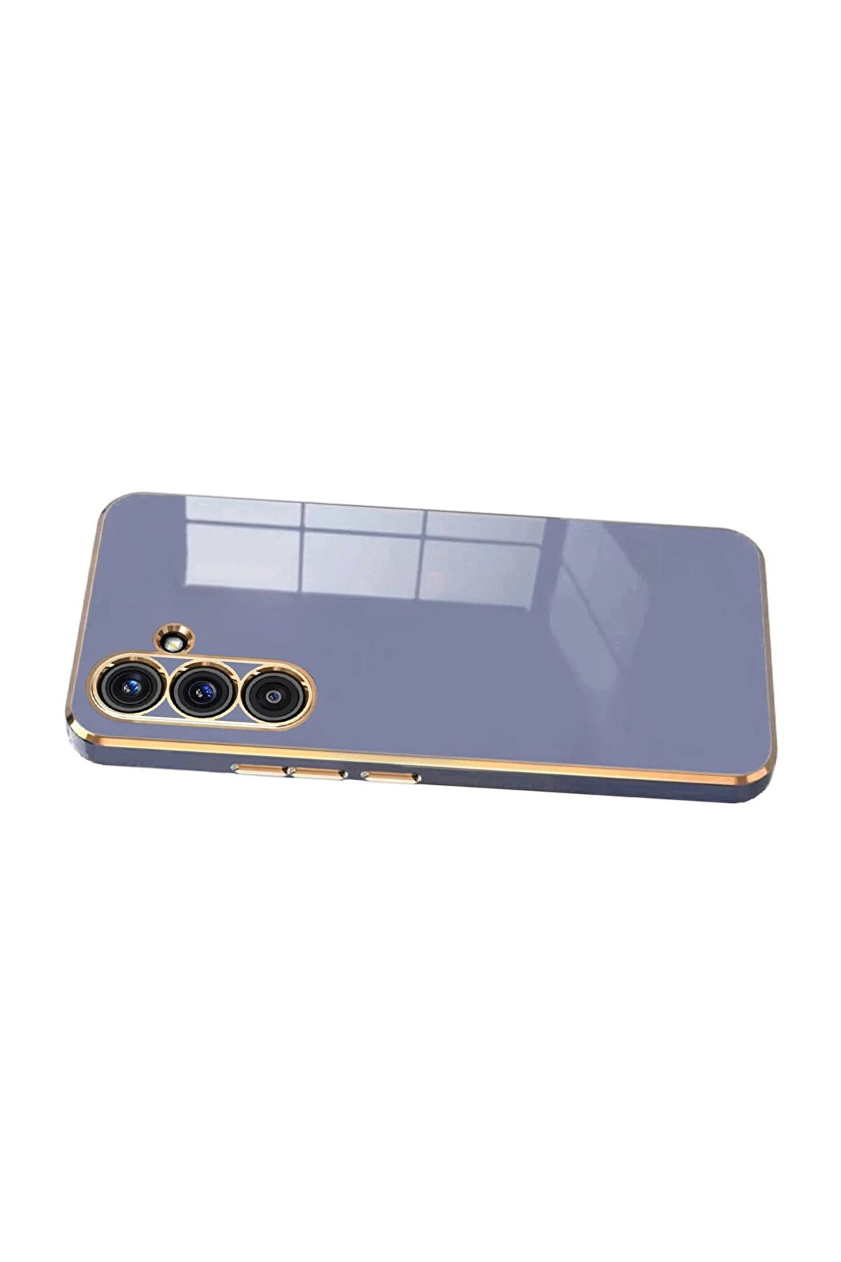 Buti̇k Harmonyaura Samsung Galaxy S25 Fe Volet Si̇li̇kon - Mavi̇