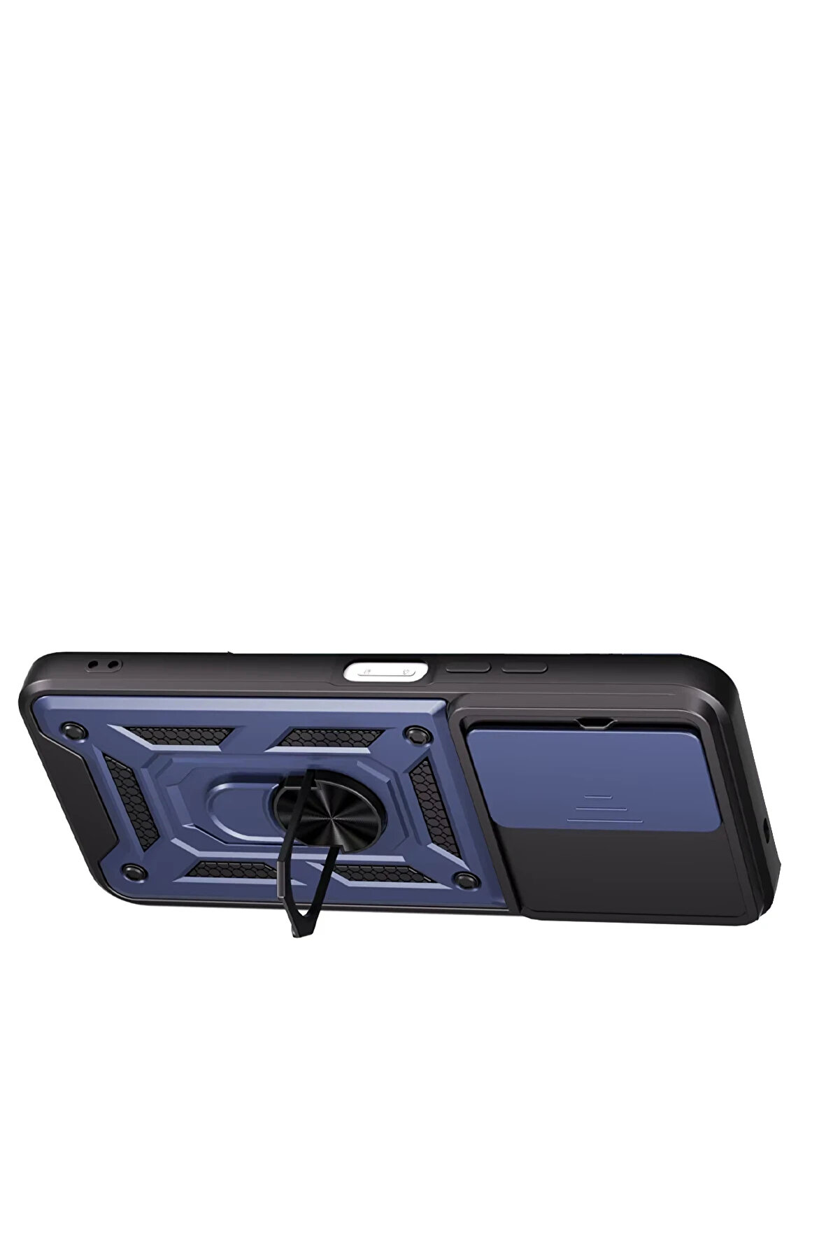 Buti̇k Harmonyaura Xi̇aomi̇ Redmi̇ 15C 4G Pars Lens Y&uuml;z&uuml;kl&uuml; Si̇li̇kon - Laci̇vert