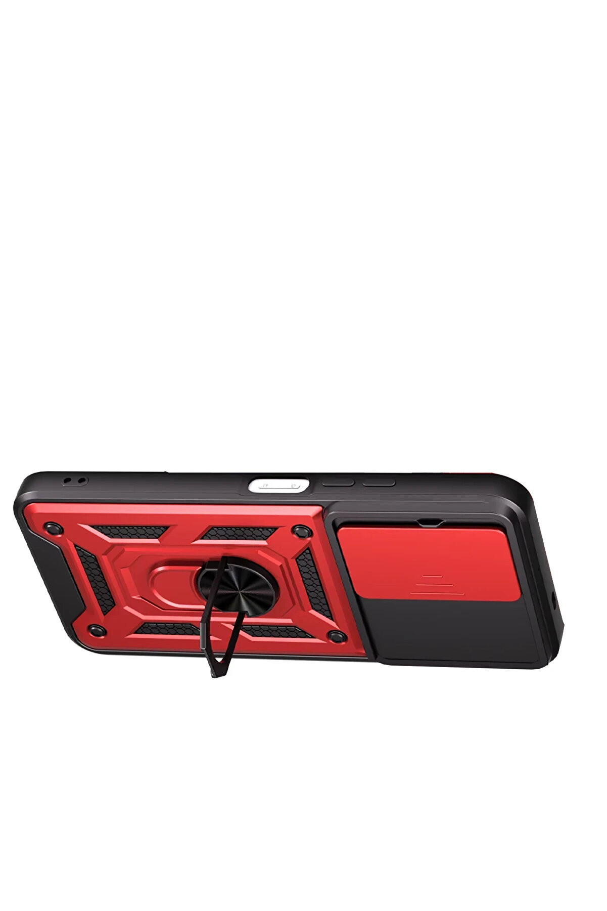 Buti̇k Harmonyaura Xi̇aomi̇ Redmi̇ 15C 4G Pars Lens Y&uuml;z&uuml;kl&uuml; Si̇li̇kon - Kırmızı