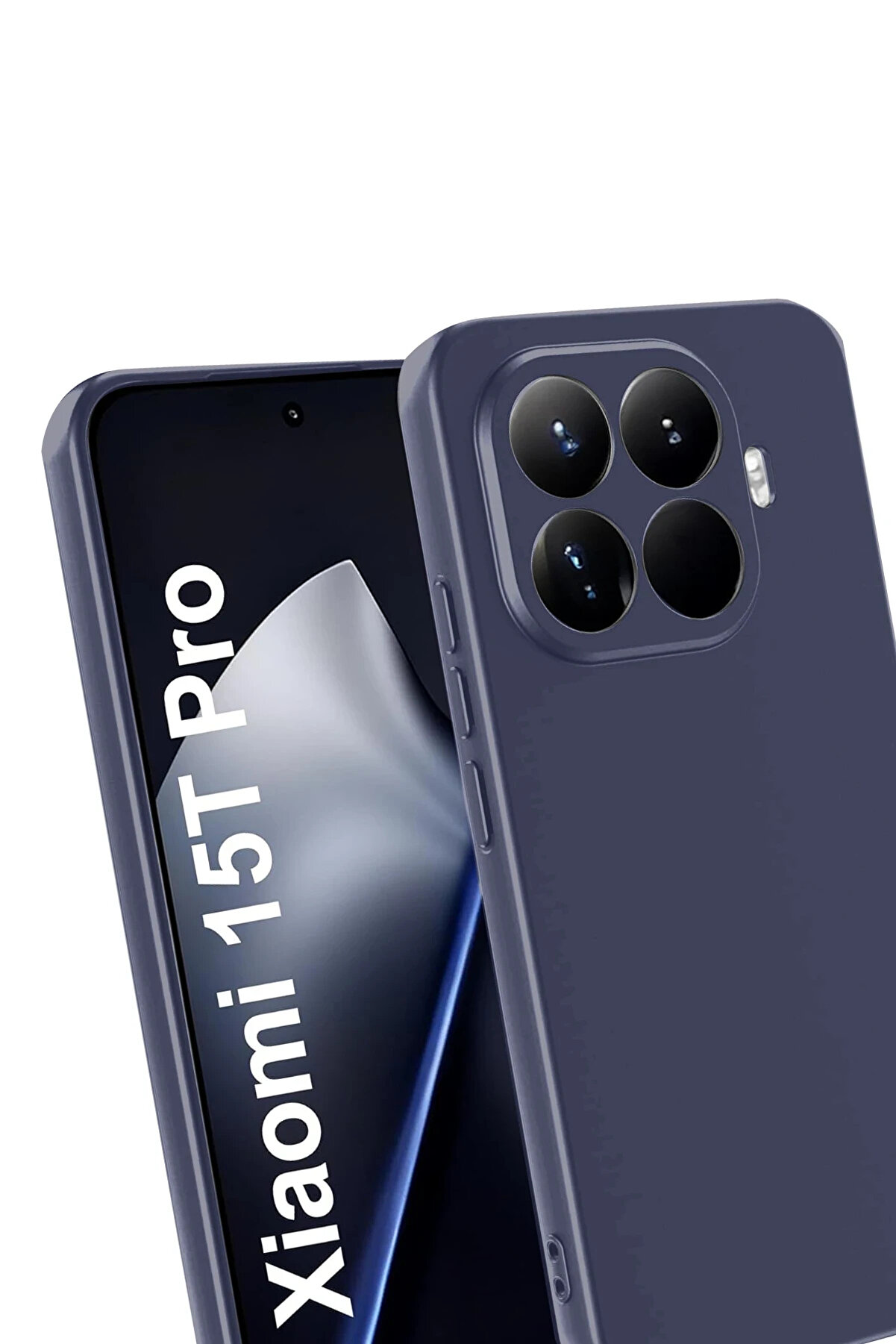 Buti̇k Harmonyaura Xi̇aomi̇ Mi̇ 15T Pro Fi̇rst Si̇li̇kon - Laci̇vert