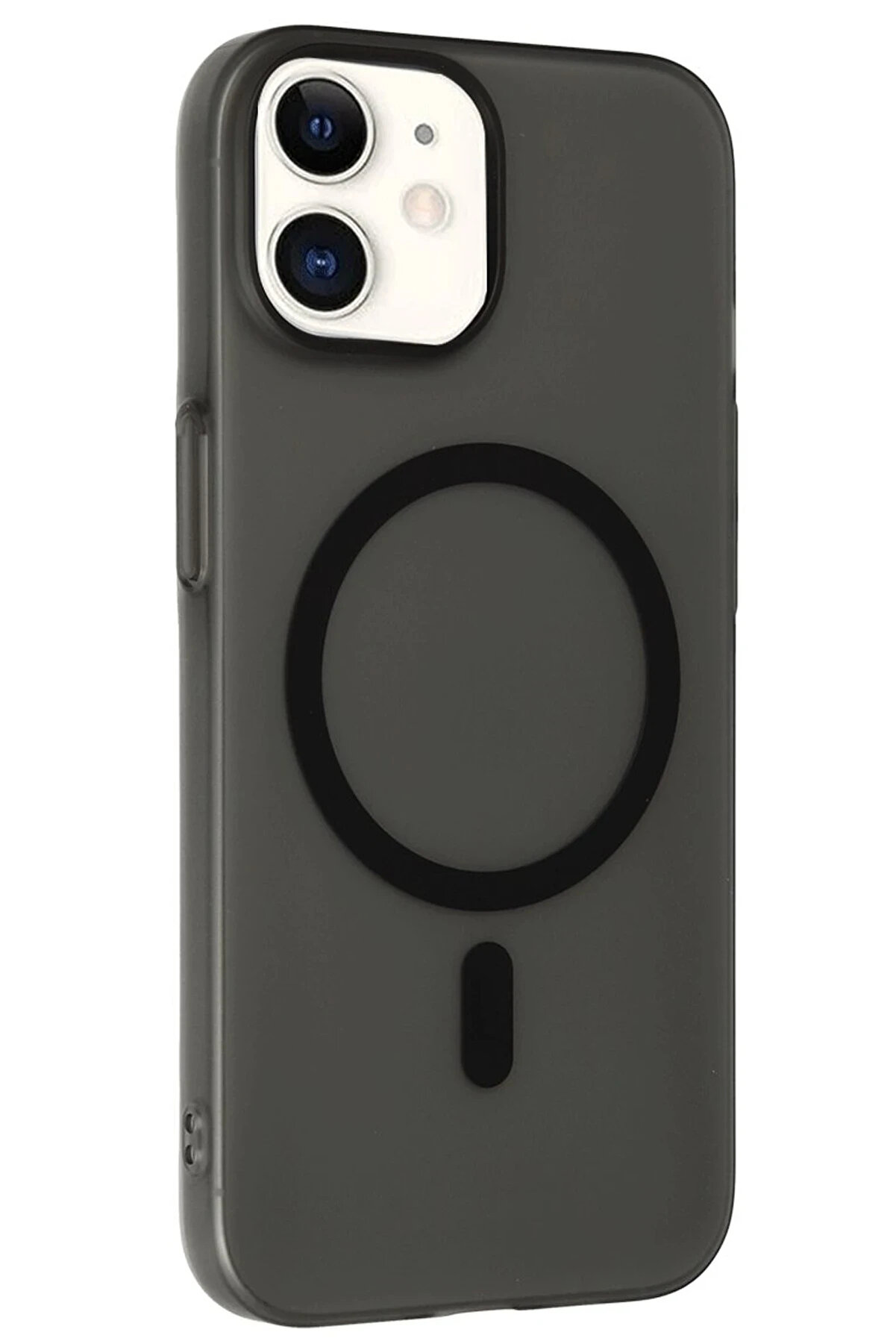 Buti̇k Harmonyaura İphone 12 Tuna Pc Sli̇m Magsafe Kapak - Si̇yah