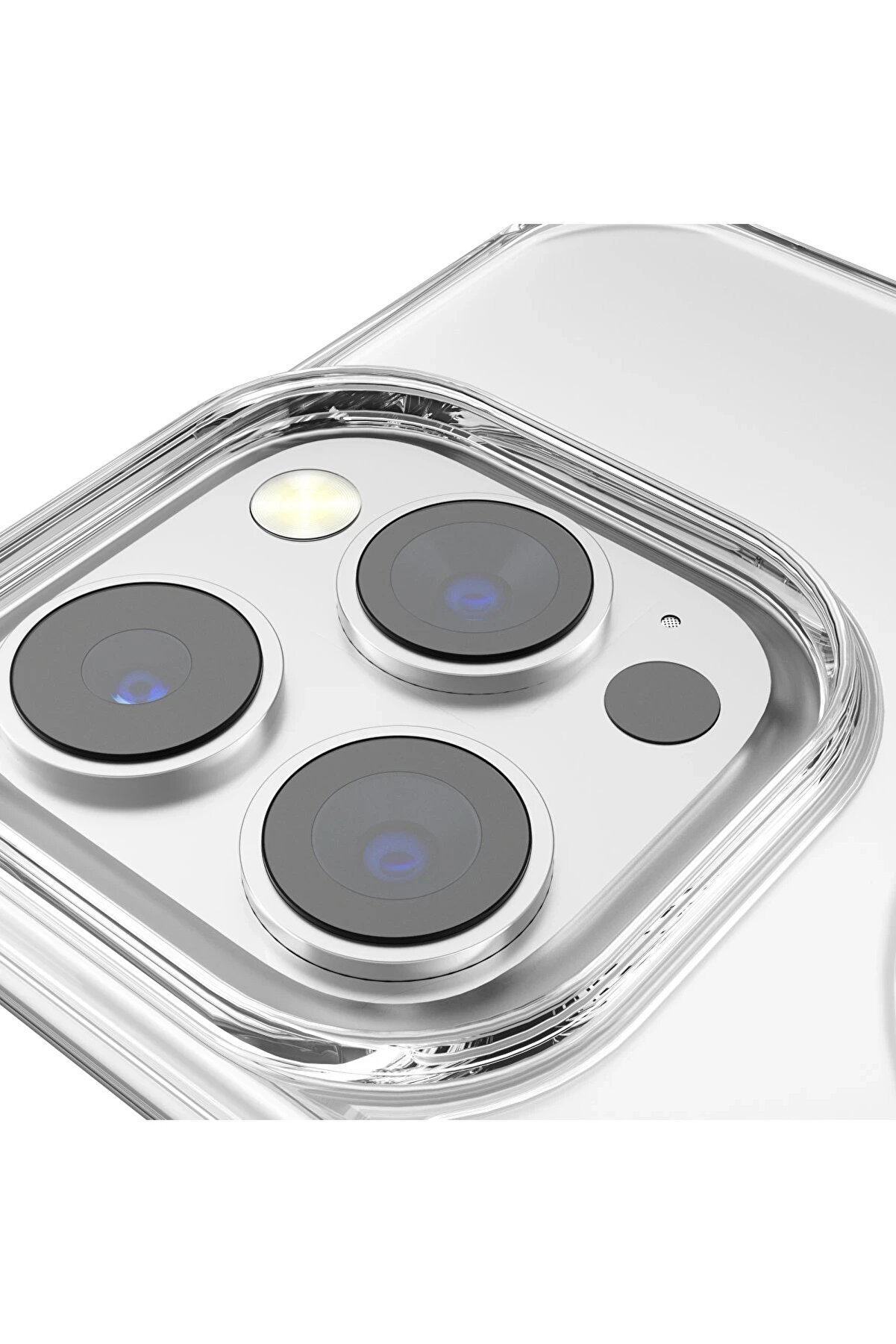 Buti̇k Harmonyaura İphone 16 Pro Max Gleam Pc Sert Magsafe Kılıf - Şeffaf