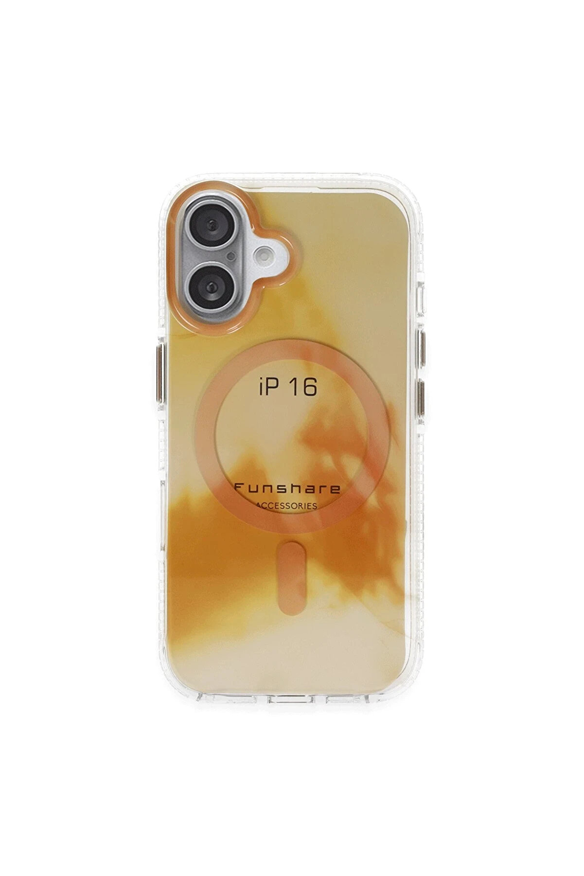 Buti̇k Harmonyaura İphone 16 Phantom Magsafe Kapak - Gold