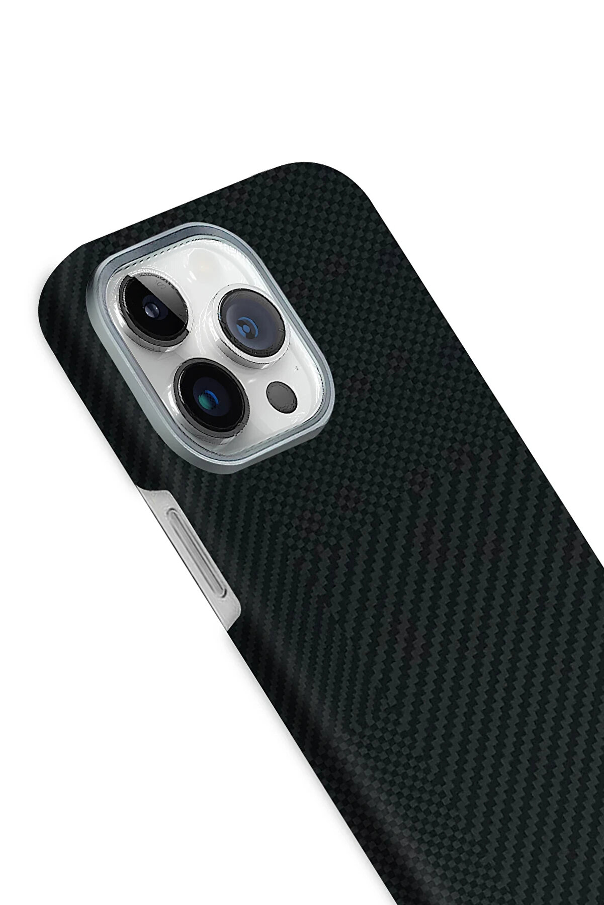 Buti̇k Harmonyaura Apple İphone 15 Pro Max Volt Magsafe Kapak - Si̇yah