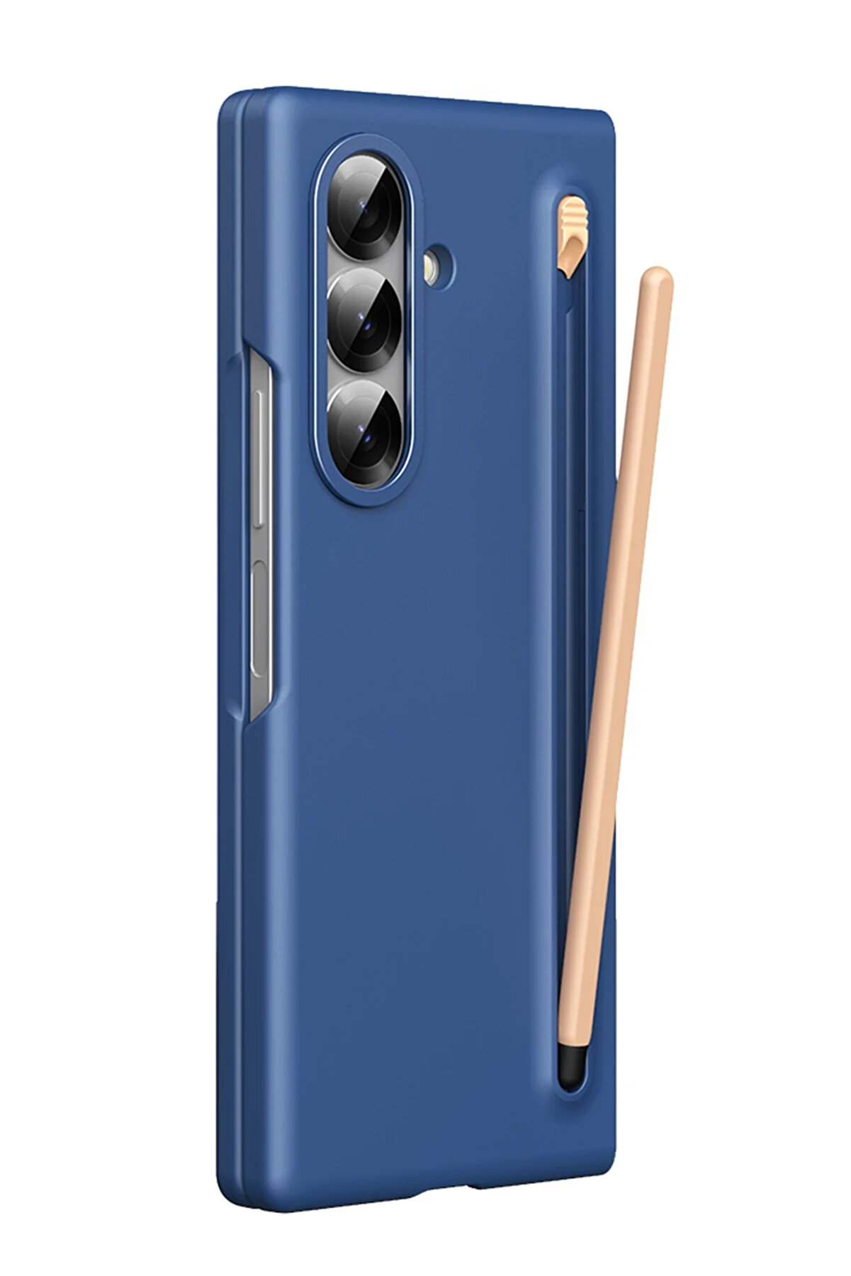 Buti̇k Harmonyaura Samsung Galaxy Z Fold 6 Hole Fold Kapak - Laci̇vert