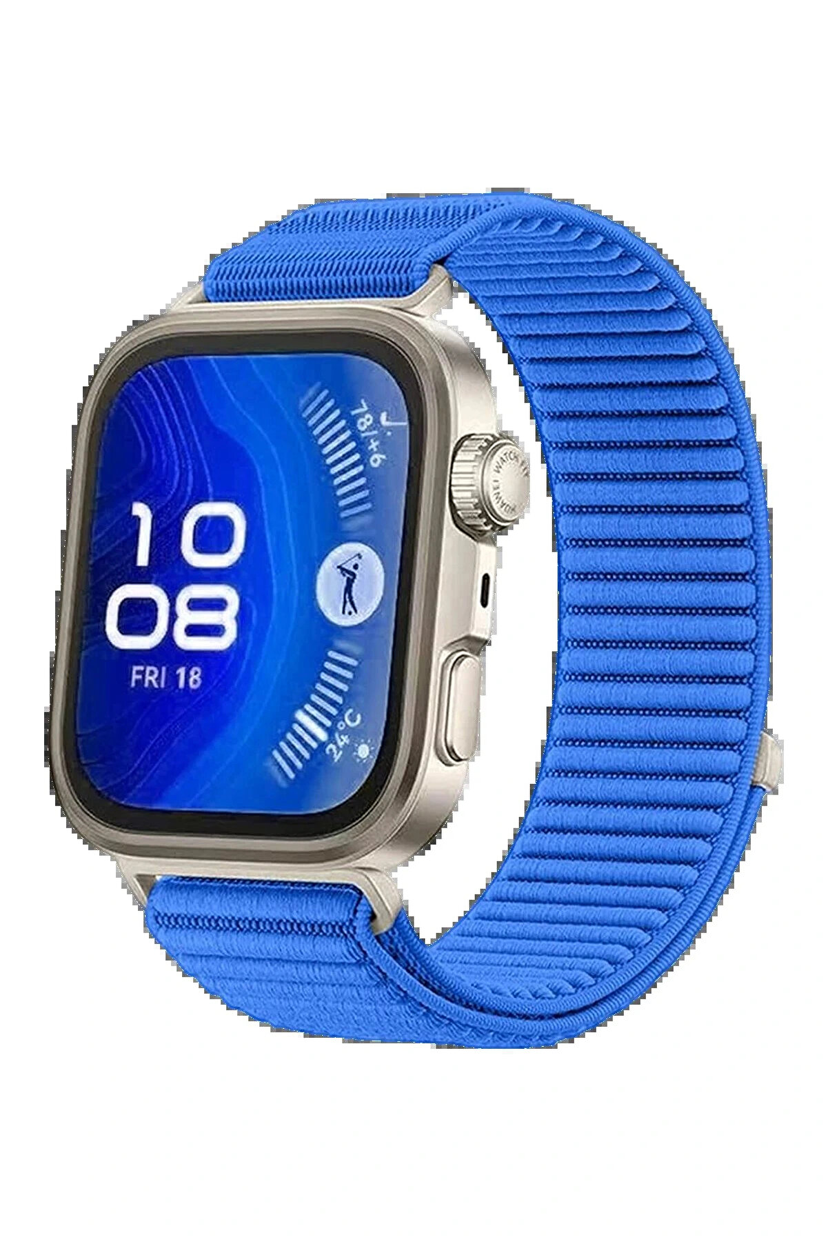 Buti̇k Huawei̇ Fi̇t 4 Brai̇d Kordon - Mavi̇-(5796)