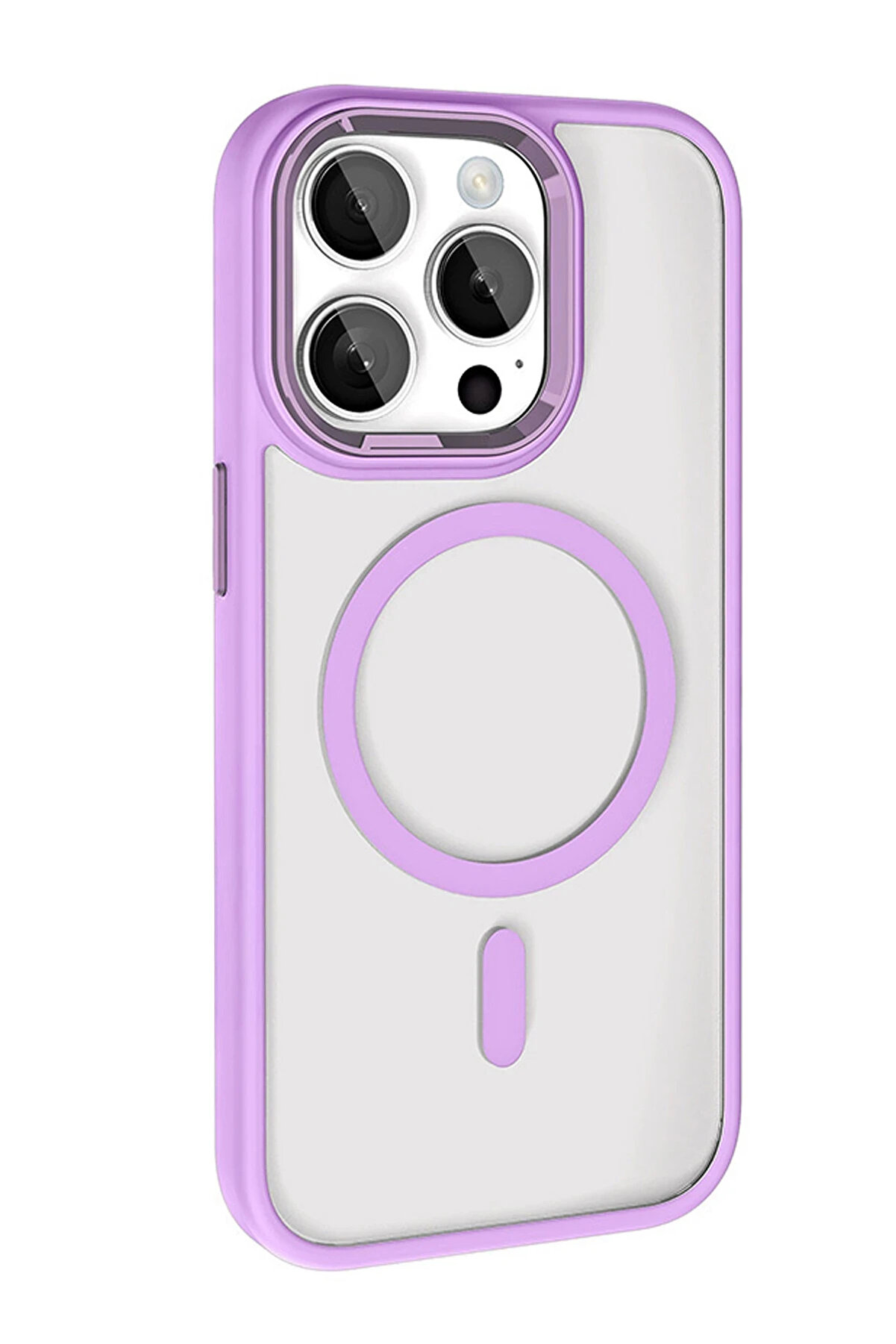 Buti̇k Harmonyaura Apple İphone 15 Pro Max Terea Magsafe Kapak - Li̇la