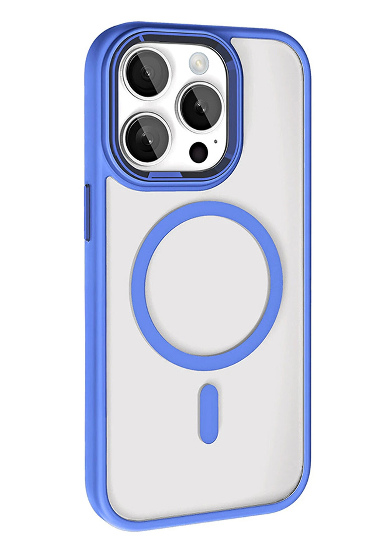 Buti̇k Harmonyaura Apple İphone 15 Pro Max Terea Magsafe Kapak - Mavi̇