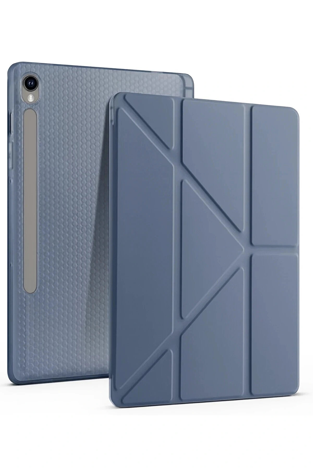 Buti̇k Samsung Galaxy Tab S10 Fe Plus 13.1 Kalemli̇kli̇ Mars Tablet Kılıfı - Lavender-(5796)