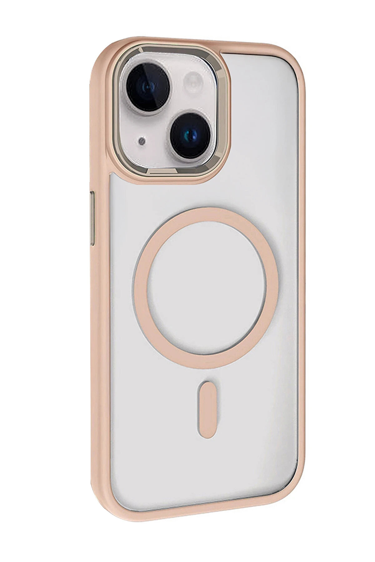 Buti̇k Harmonyaura Apple İphone 14 Terea Magsafe Kapak - Gold