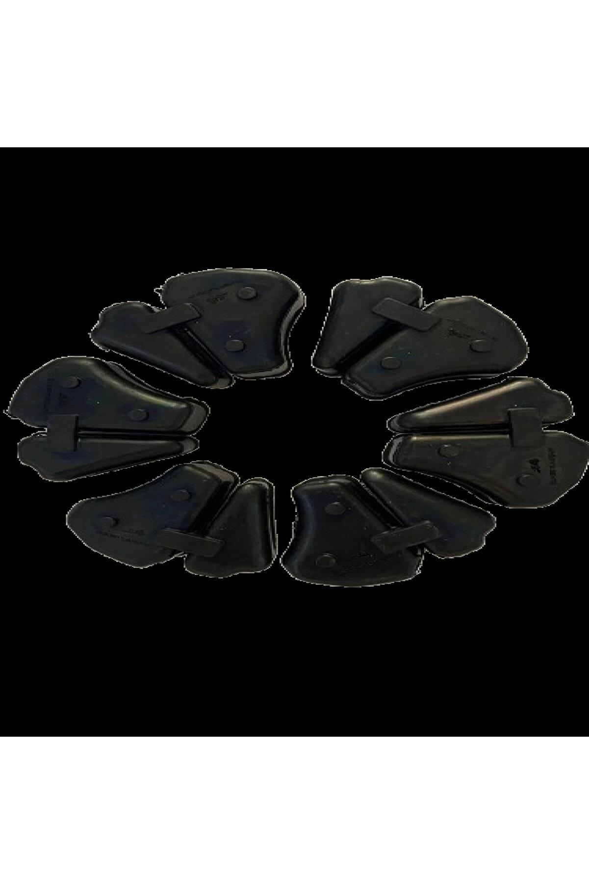 Alkan Mb Yamaha R 25 Kapli̇n Lasti̇ği̇  Uyumlu  Kali̇teli̇ 6 Adet Arka Di̇şli̇ Takozu