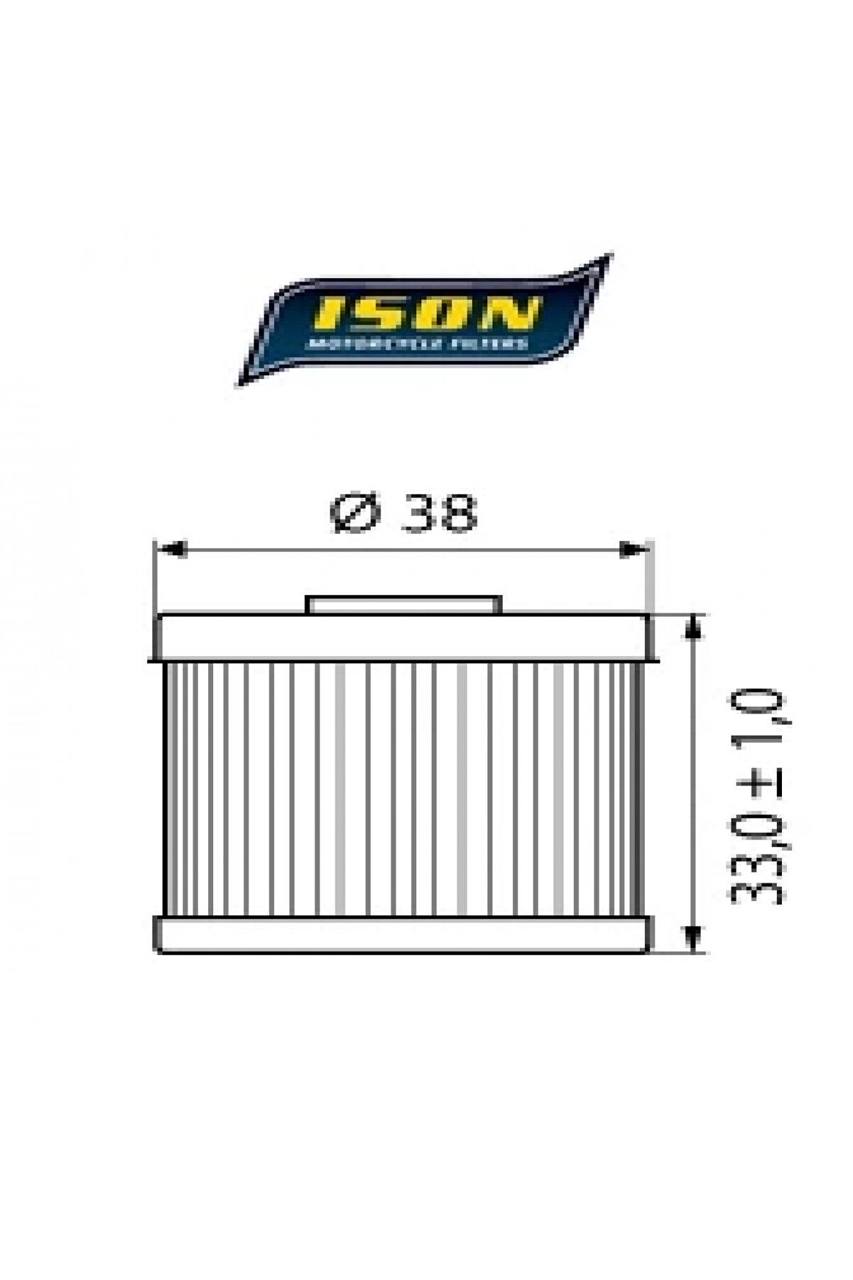 Isonfılters Ison İson116 2004-2023 Honda Crf 250 R Uyumlu Yağ Fi̇ltresi̇
