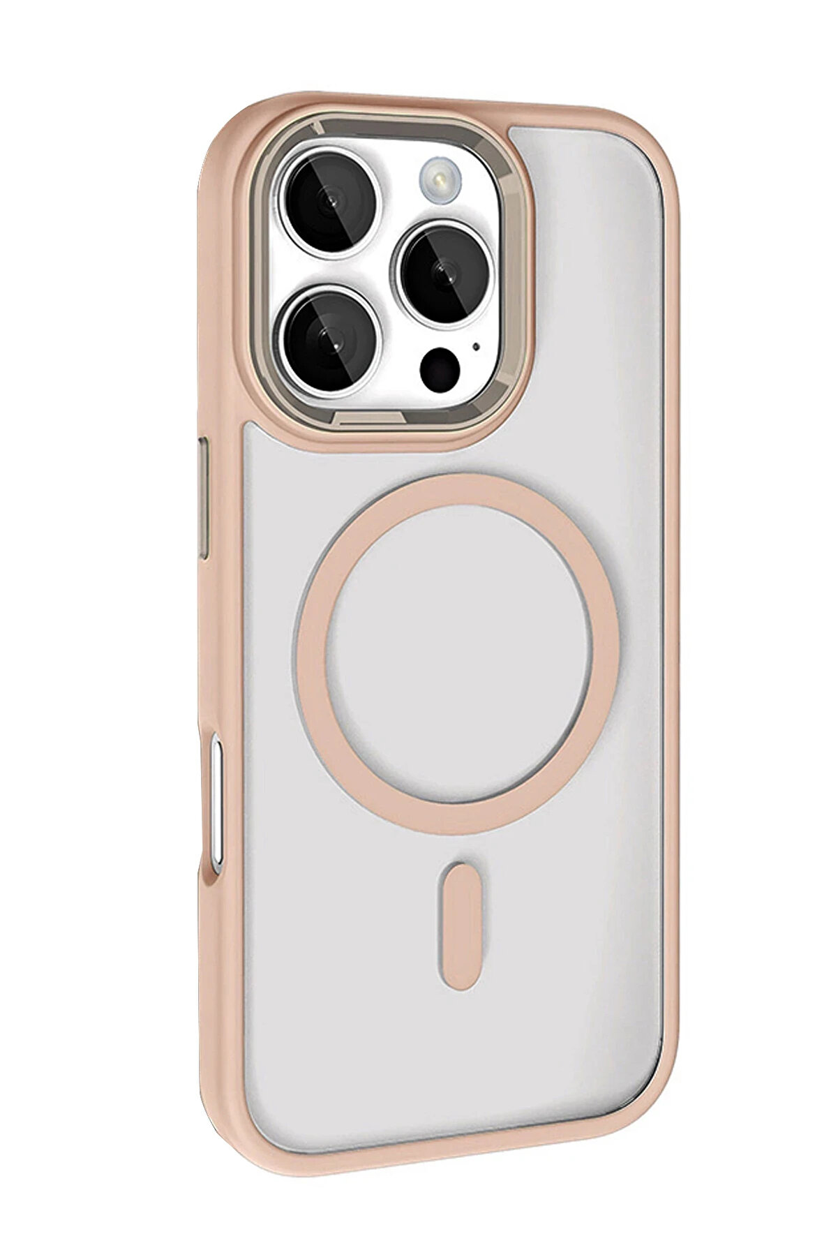 Buti̇k Harmonyaura Apple İphone 16 Pro Max Terea Magsafe Kapak - Gold