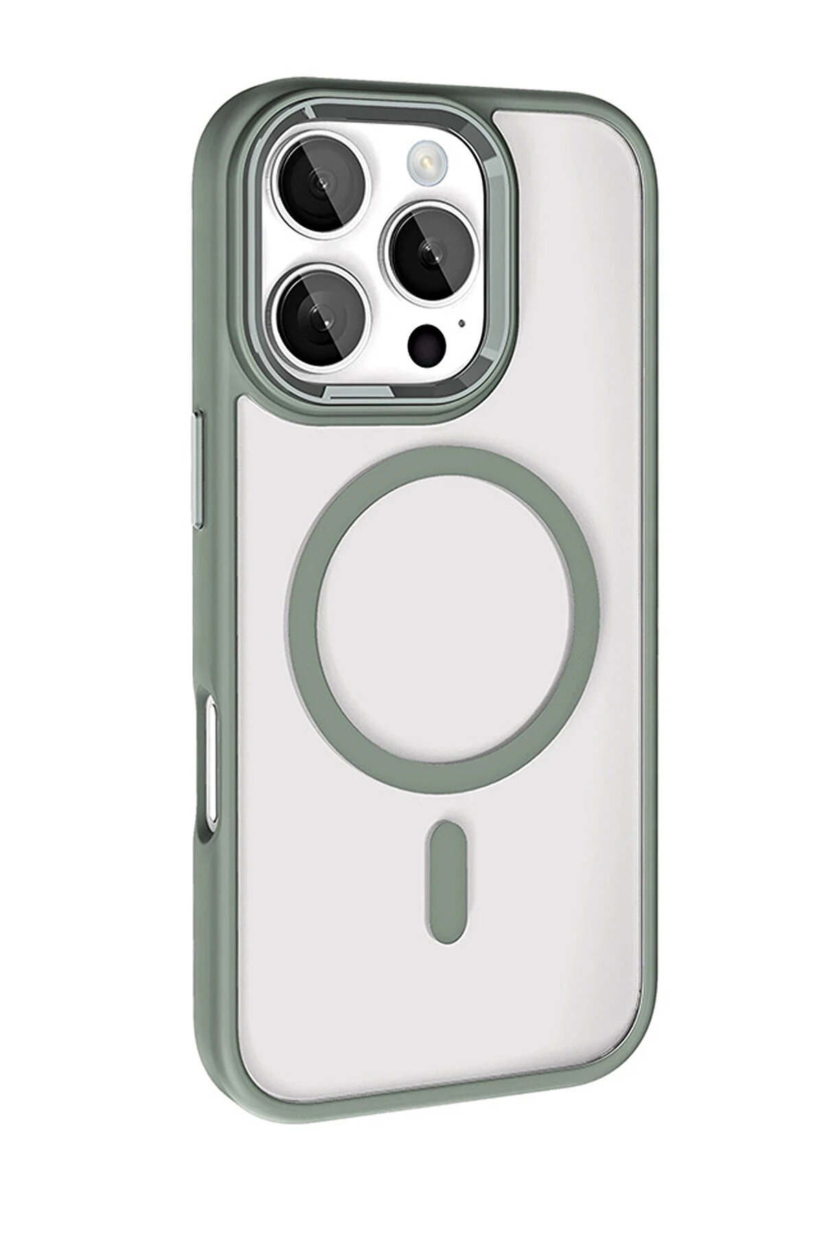 Buti̇k Harmonyaura Apple İphone 16 Pro Max Terea Magsafe Kapak - Ti̇tan Gri̇