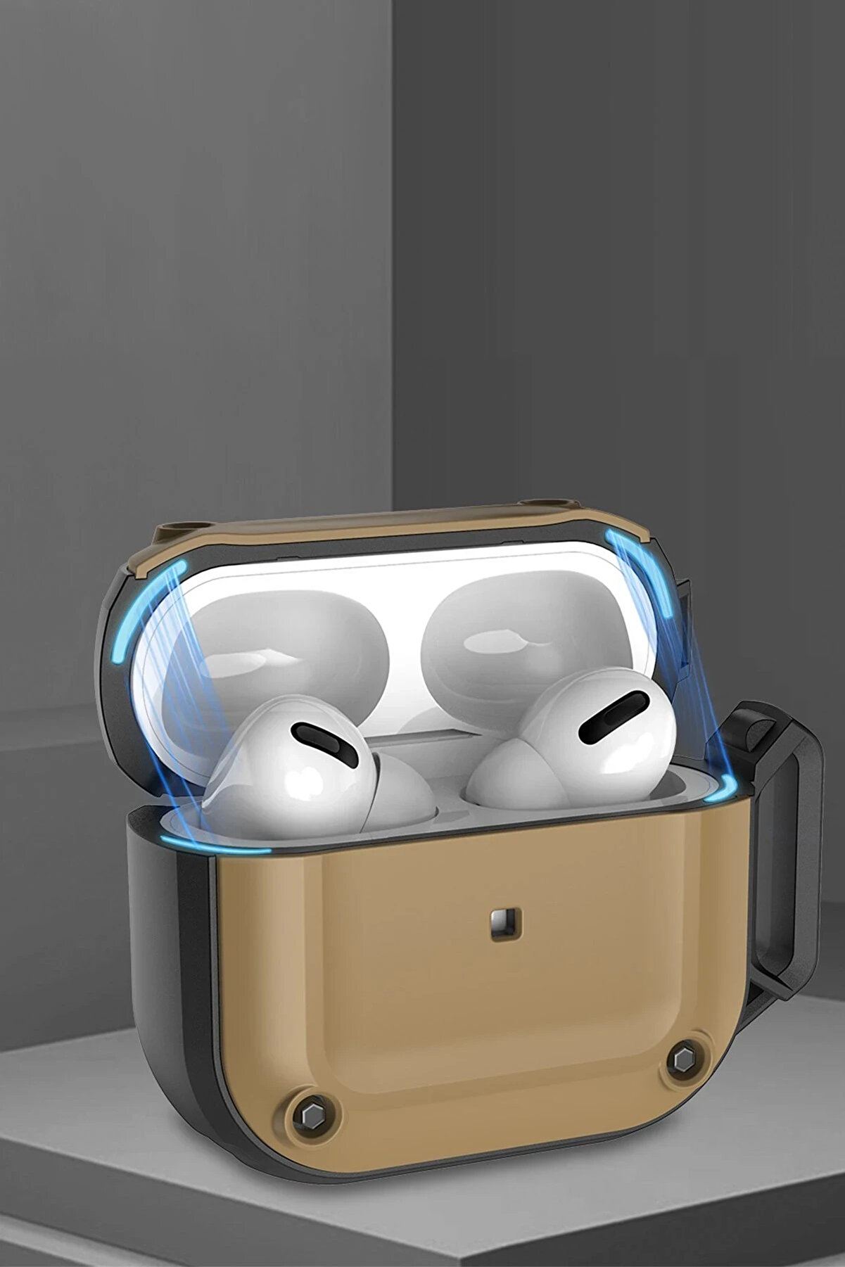 Buti̇k Harmonyaura Ai̇rpods Pro 2 (2.Nesi̇l) Asgard Kılıf - Kahverengi̇