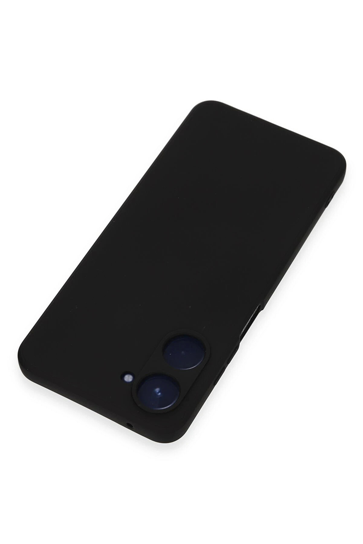 Harmonyaura Realme 10 4G Kılıf Nano İ&ccedil;i̇ Kadi̇fe Si̇li̇kon - Si̇yah