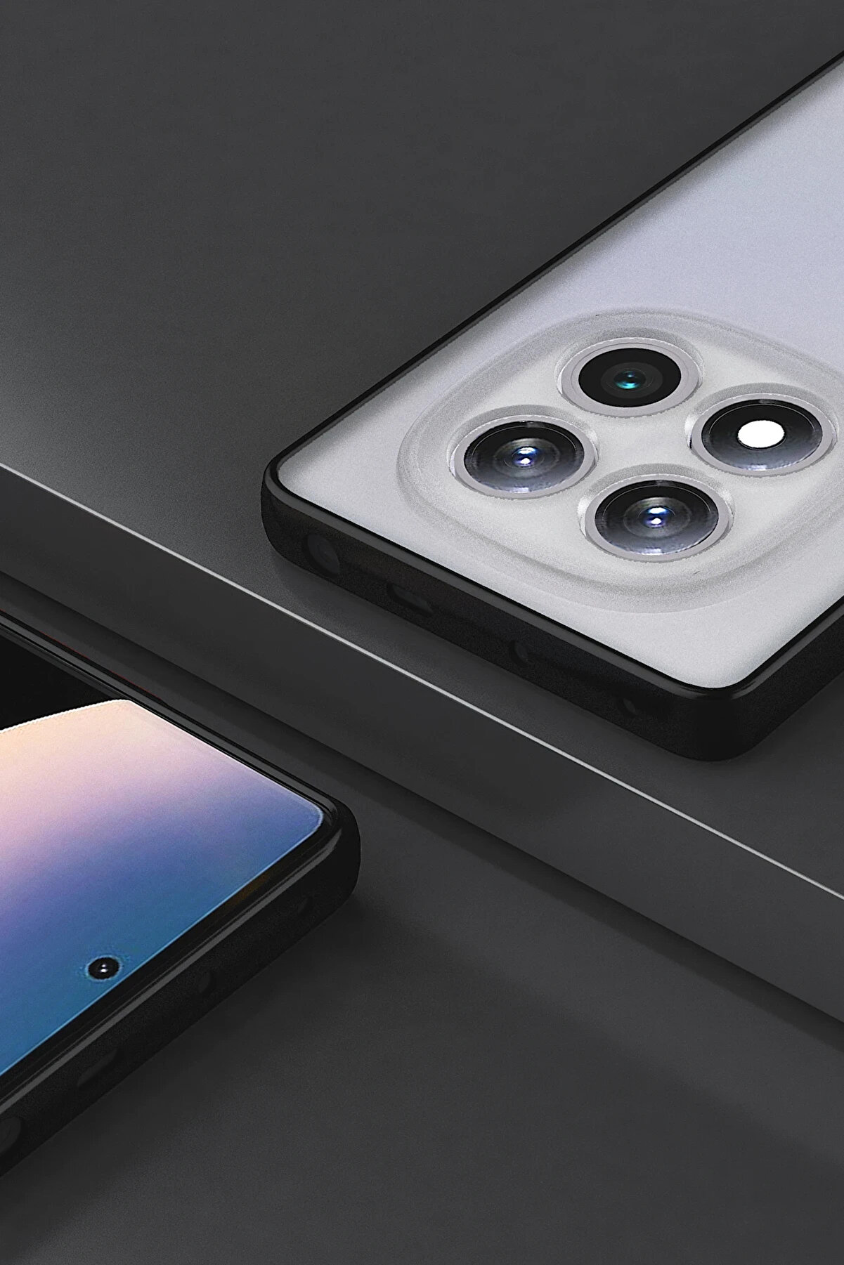 Buti̇k Harmonyaura Xi̇aomi̇ Redmi̇ Note 14 4G Kılıf Montreal Si̇li̇kon Kapak - Si̇yah