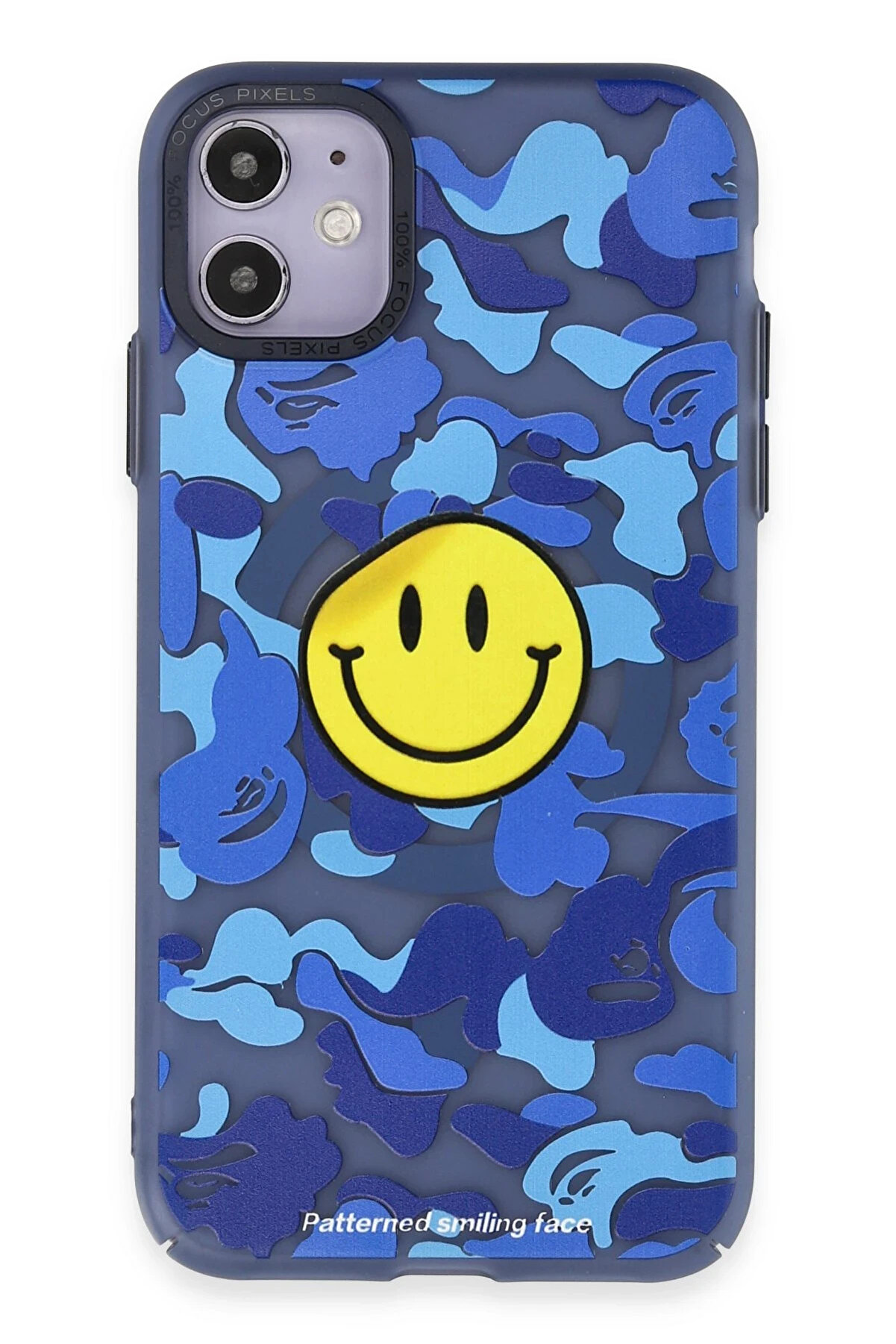 Harmonyaura İphone 12 Kılıf Apollo Magneti̇csafe Desenli̇ Kapak - Apollo Mavi̇ - 1