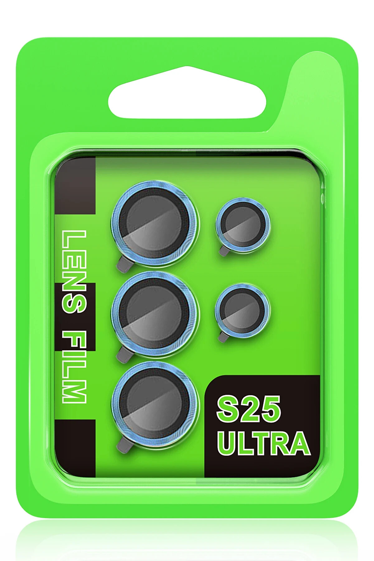 Buti̇k Harmonyaura Samsung Galaxy S25 Ultra Raze Metal Kamera Lens - Mavi̇