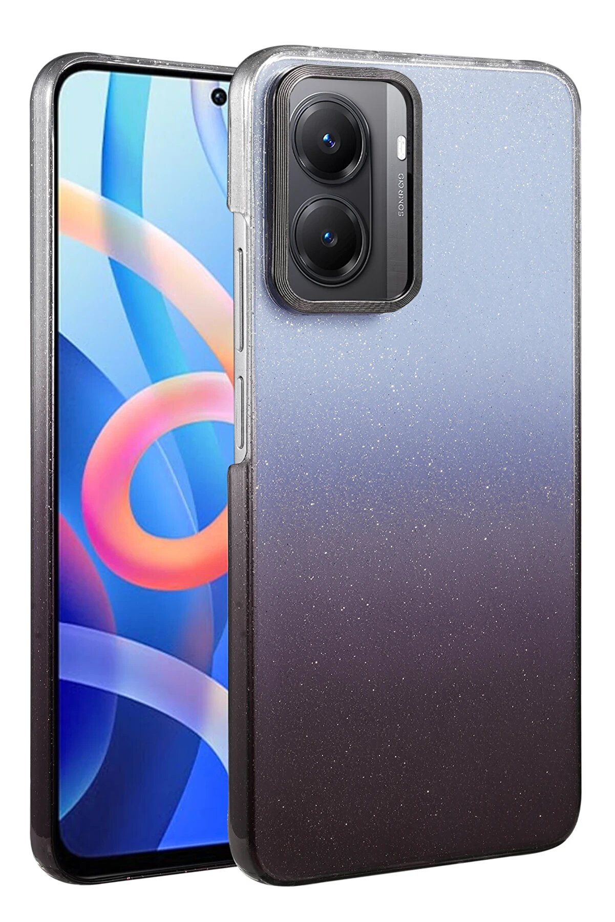 Buti̇k Harmonyaura Xi̇aomi̇ Poco X7 Pro Glossy Kapak - Si̇yah