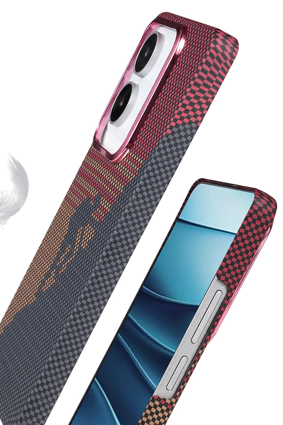 Buti̇k Harmonyaura Xi̇aomi̇ Redmi̇ Note 14 Pro 4G Vega Magsafe Kapak - Si̇yah