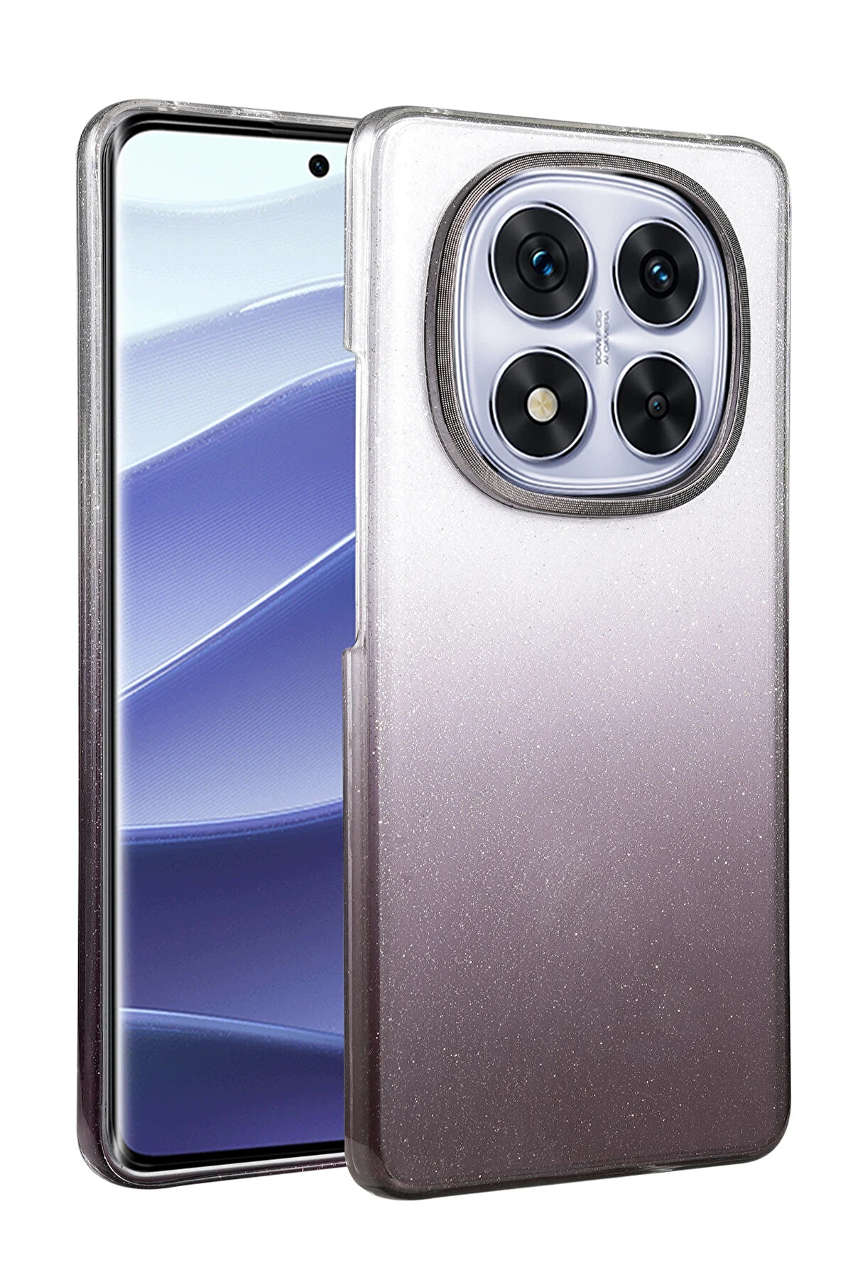 Buti̇k Harmonyaura Xi̇aomi̇ Redmi̇ Note 14 Pro Plus Glossy Kapak - Si̇yah