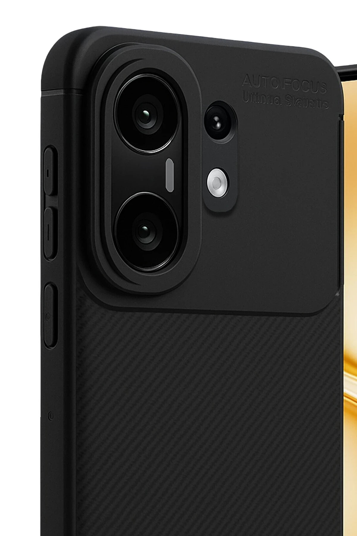 Buti̇k Harmonyaura Vi̇vo X200 Fe Auto Focus Karbon Kapak - Si̇yah