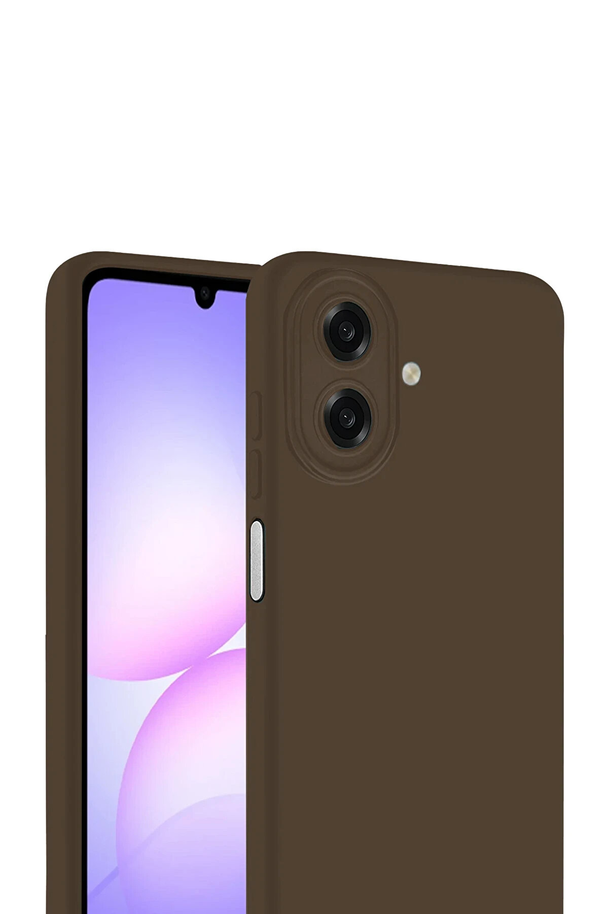 Harmonyaura Samsung Galaxy A07 4G Fi̇rst Si̇li̇kon - Kahverengi̇