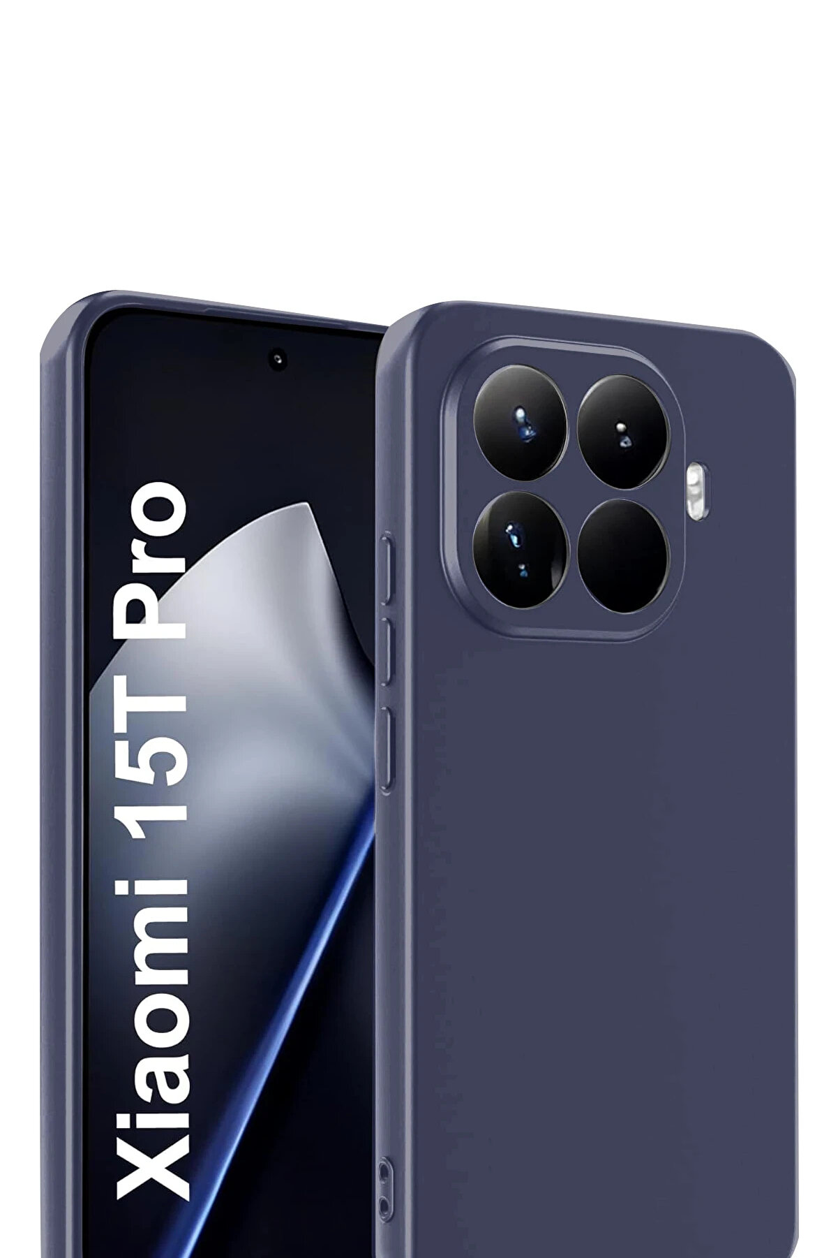 Buti̇k Harmonyaura Xi̇aomi̇ Mi̇ 15T Pro Fi̇rst Si̇li̇kon - Laci̇vert