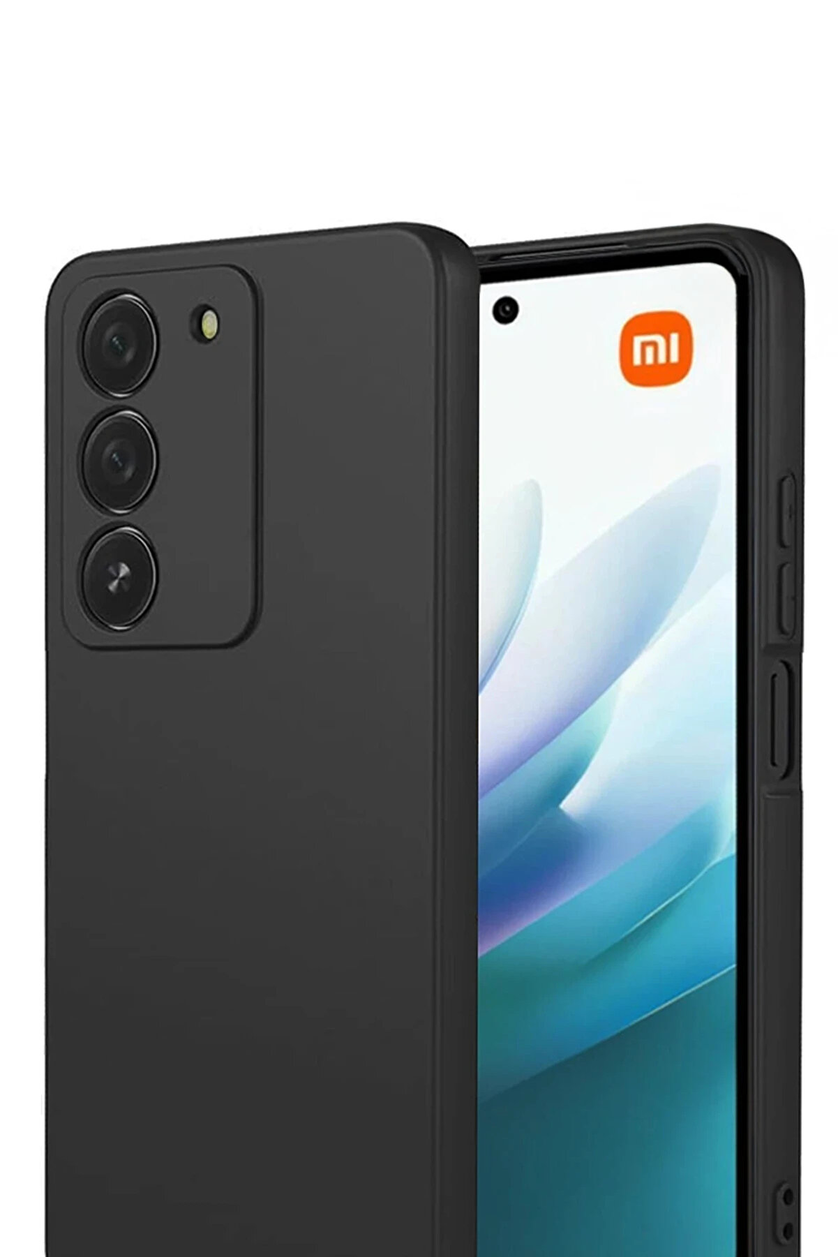 Buti̇k Harmonyaura Xi̇aomi̇ Redmi̇ 15 4G Fi̇rst Si̇li̇kon - Si̇yah