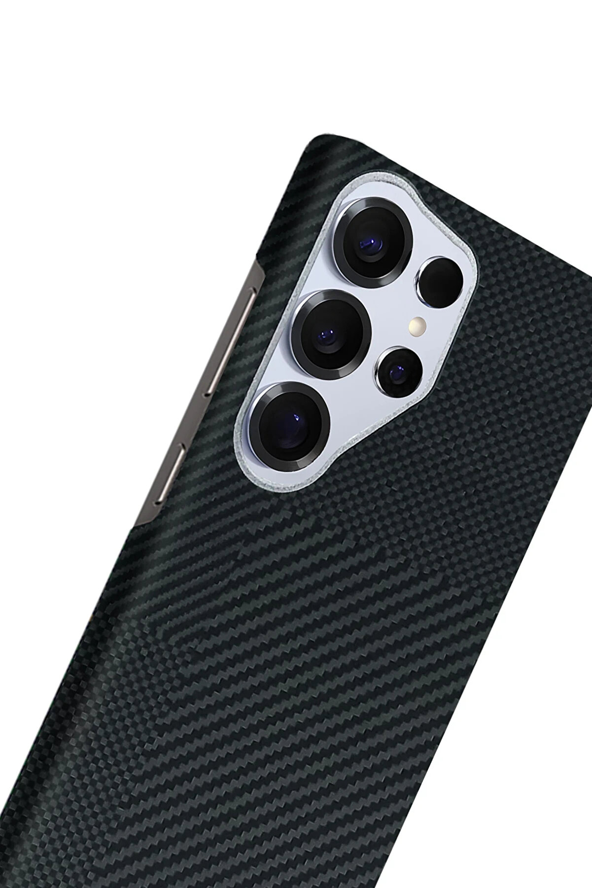 Buti̇k Harmonyaura Samsung Galaxy S25 Ultra Volt Magsafe Kapak - Si̇yah