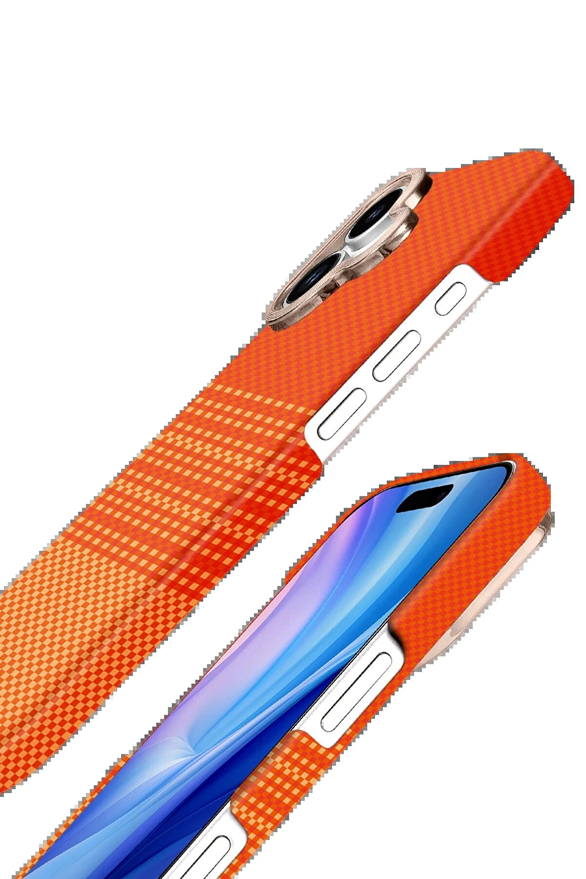 Buti̇k Apple İphone 17 Vega Magsafe Kapak - Sarı-(5796)