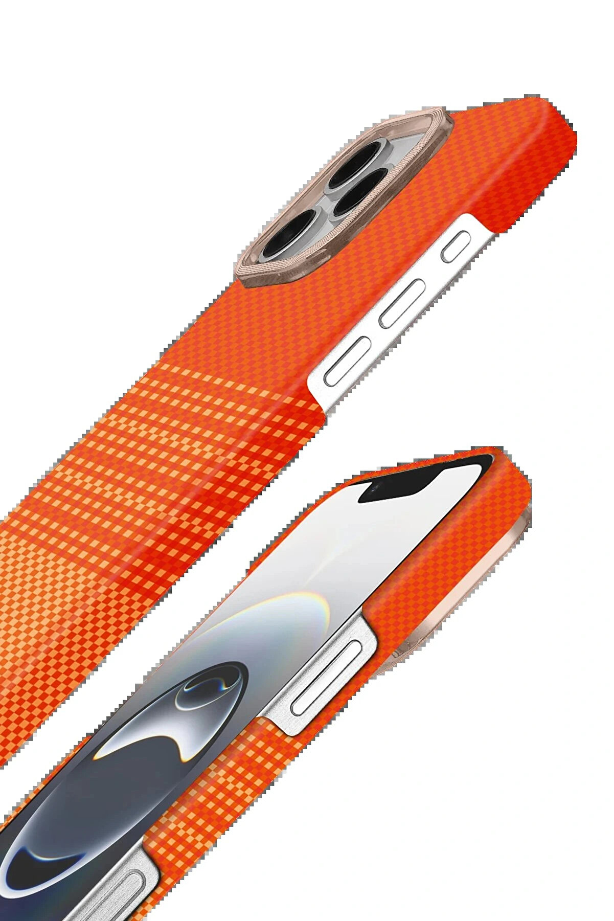 Buti̇k Apple İphone 16 Pro Vega Magsafe Kapak - Sarı-(5796)