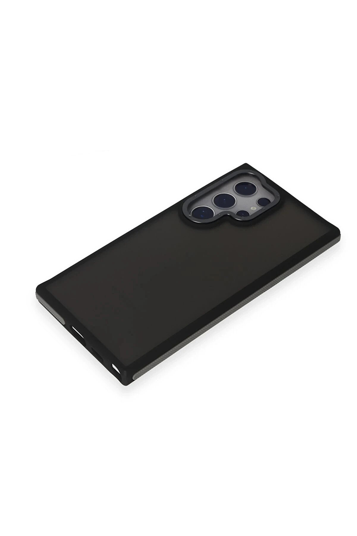 Buti̇k Samsung Galaxy S24 Ultra Harvel Kapak - Ti̇tan Gri̇-(5796)