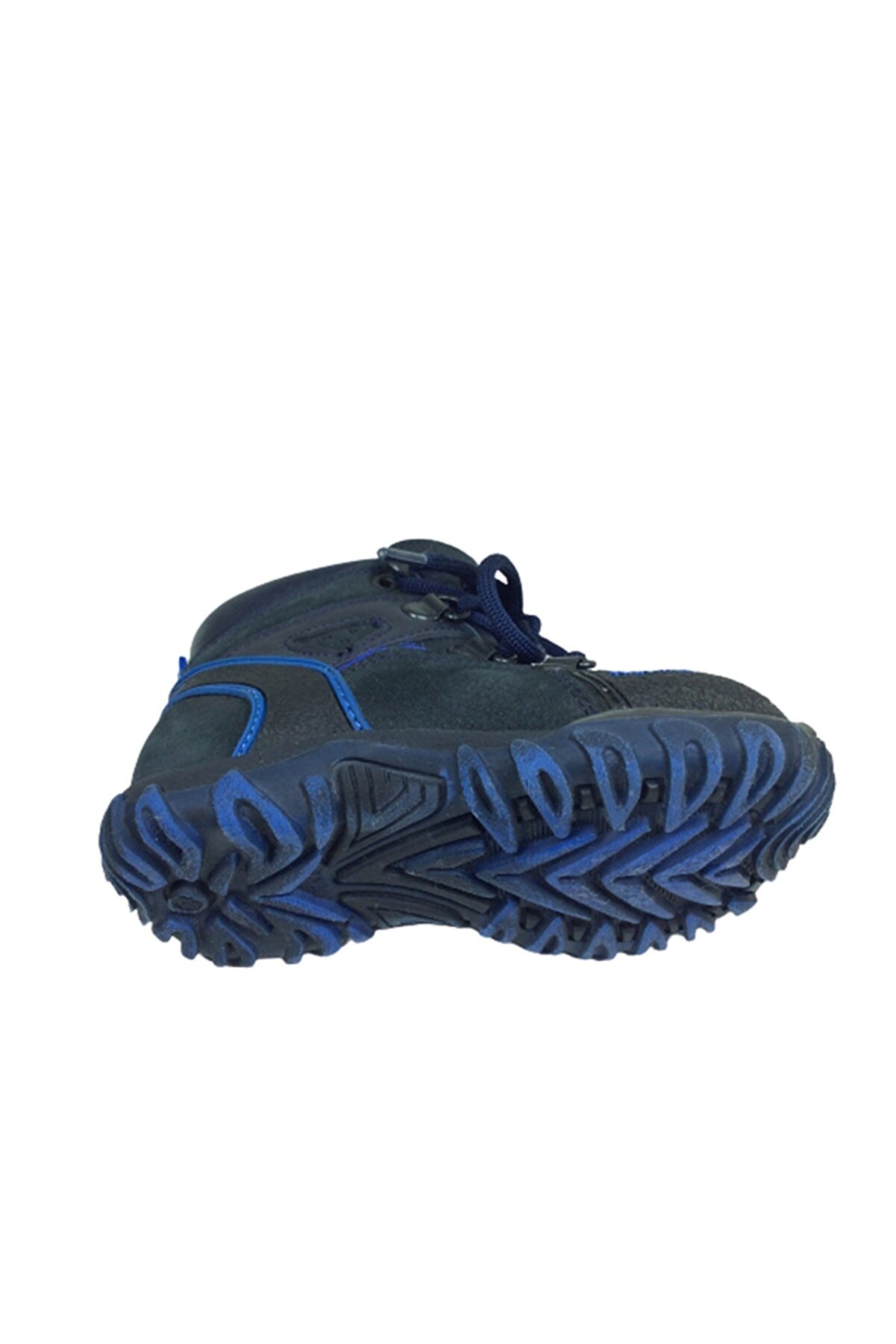 Ortopedi̇kal Tedi̇x Bebe Erkek Çocuk Bot Laci̇vert Track Bağcıklı Fermuarlı % 100 Deri̇ Anatomi̇k.