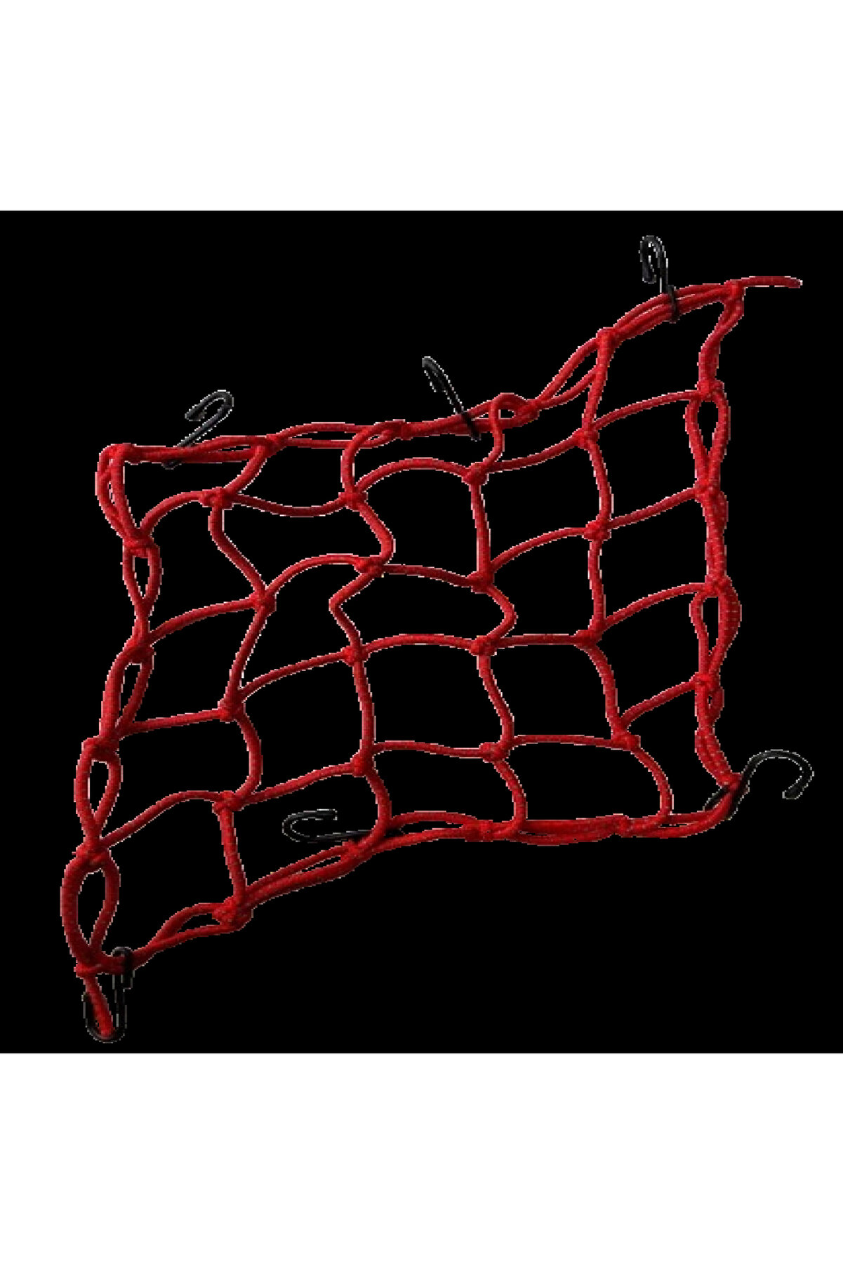 Alkan Mb Kask Fi̇lesi̇ Metal Kancalı Fosforlu Kırmızı Kalın Ti̇p