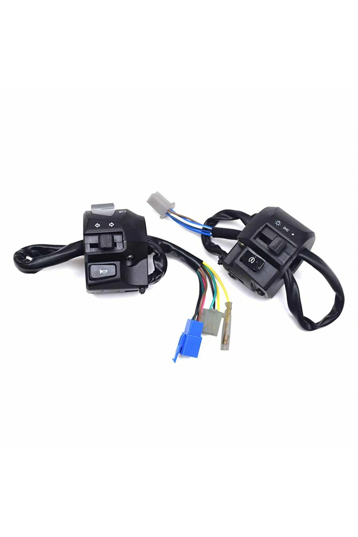 Alkan Yamaha Ybr Sağ Sol Far A&ccedil;malı Kumanda D&uuml;ğmeleri̇ Set