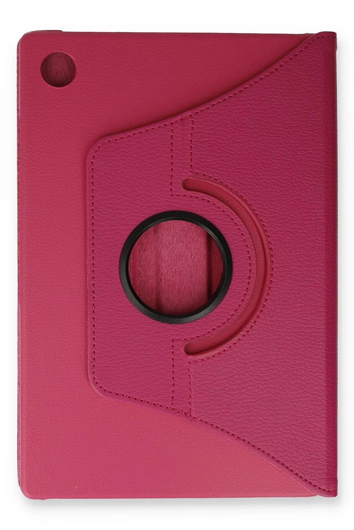 Buti̇k Samsung Galaxy Tab A9 Kılıf 360 Tablet Deri̇ Kılıf - Pembe-(5796)