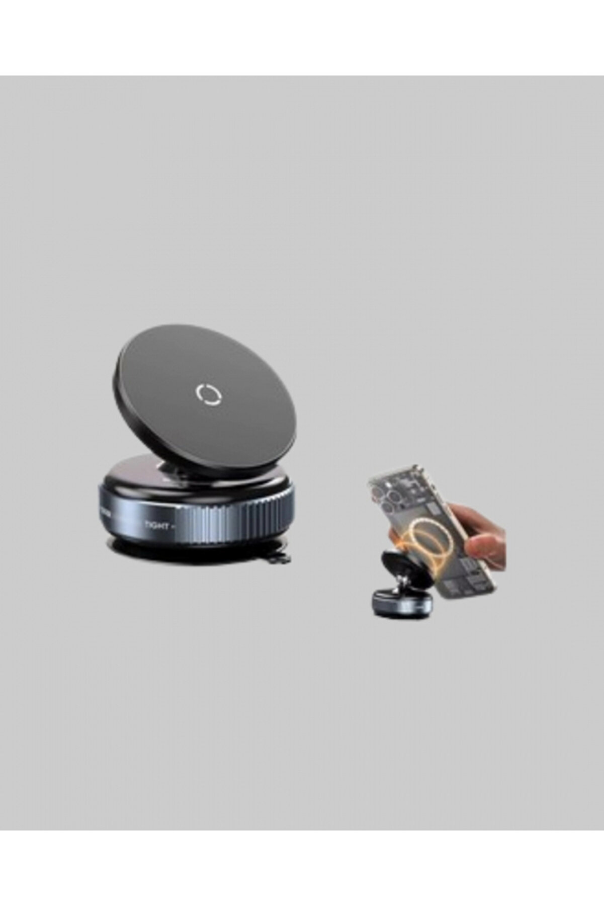 Selfbuysell Evrensel Manyeti̇k Ara&ccedil; Telefon Tutucu 360&deg; D&ouml;ner Başlık