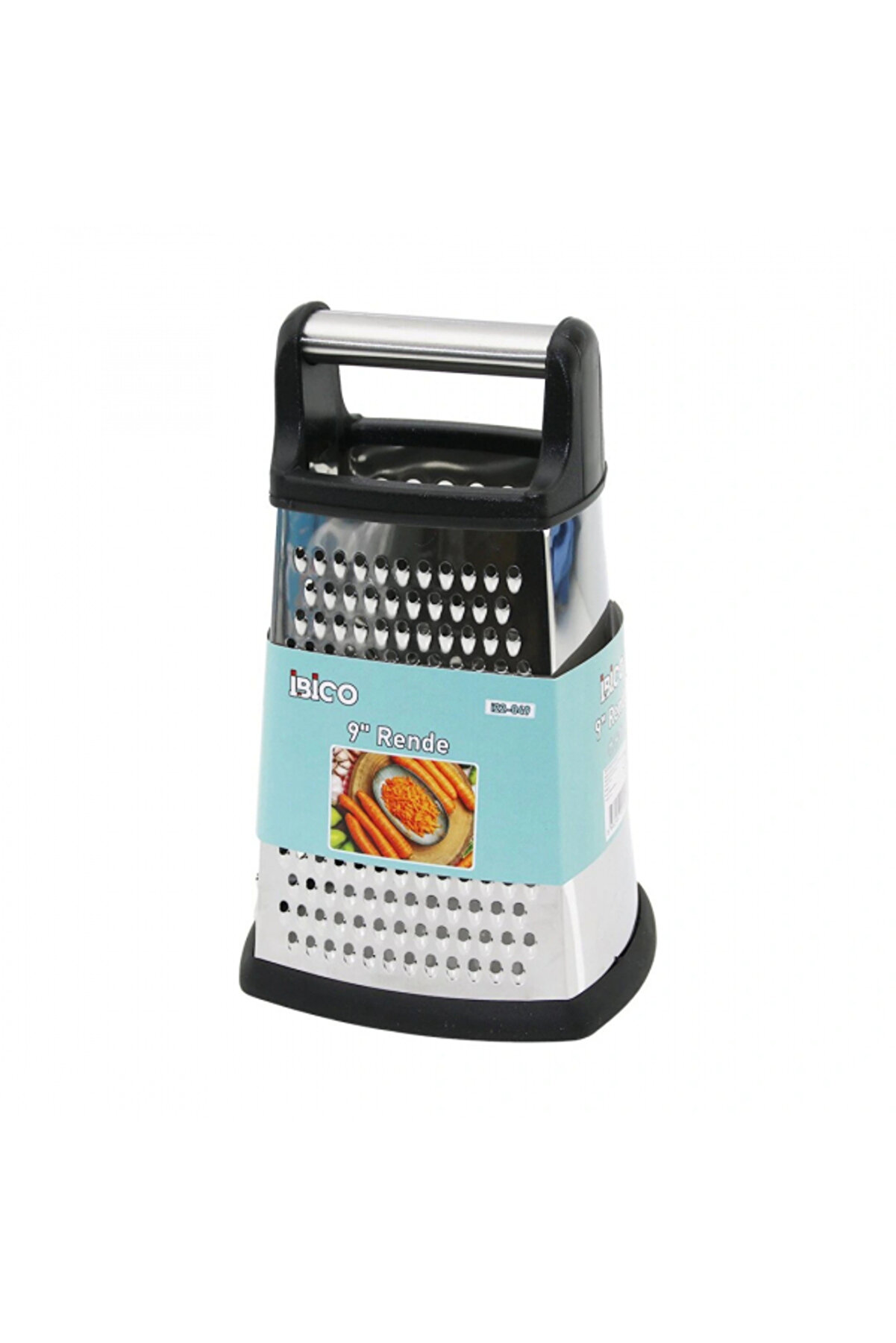 Go İthalat 9 İn&ccedil; - D&ouml;rtgen L&uuml;ks Metal Rende (5324)