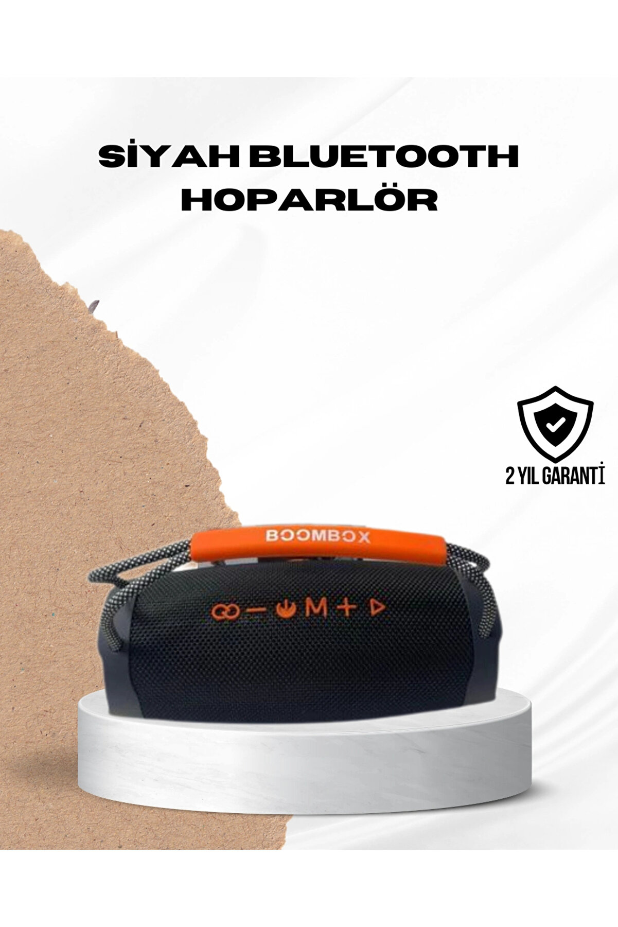 Buti̇k Bluetooth 5.1 Kablosuz Hoparl&ouml;r Deri̇n Bas Rgb Işıklı (Kopya)